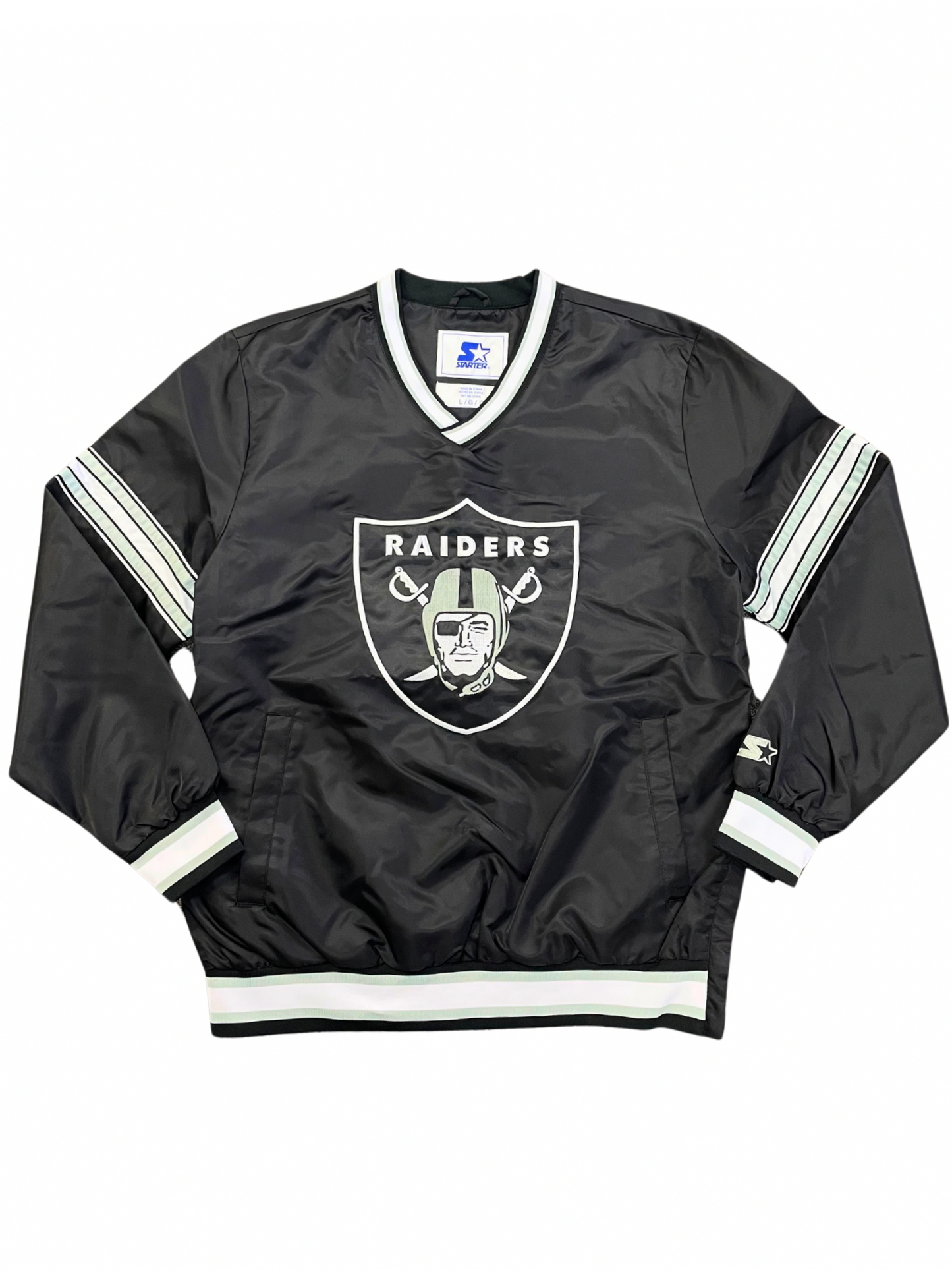 Las Vegas Raiders Starter Pull-over Windbreaker