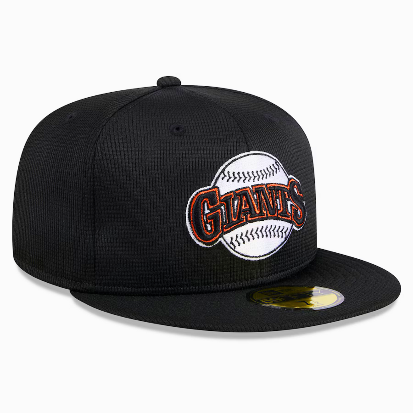 Men's San Francisco Giants New Era Black 2025 Batting Practice 59FIFTY Fitted Hat