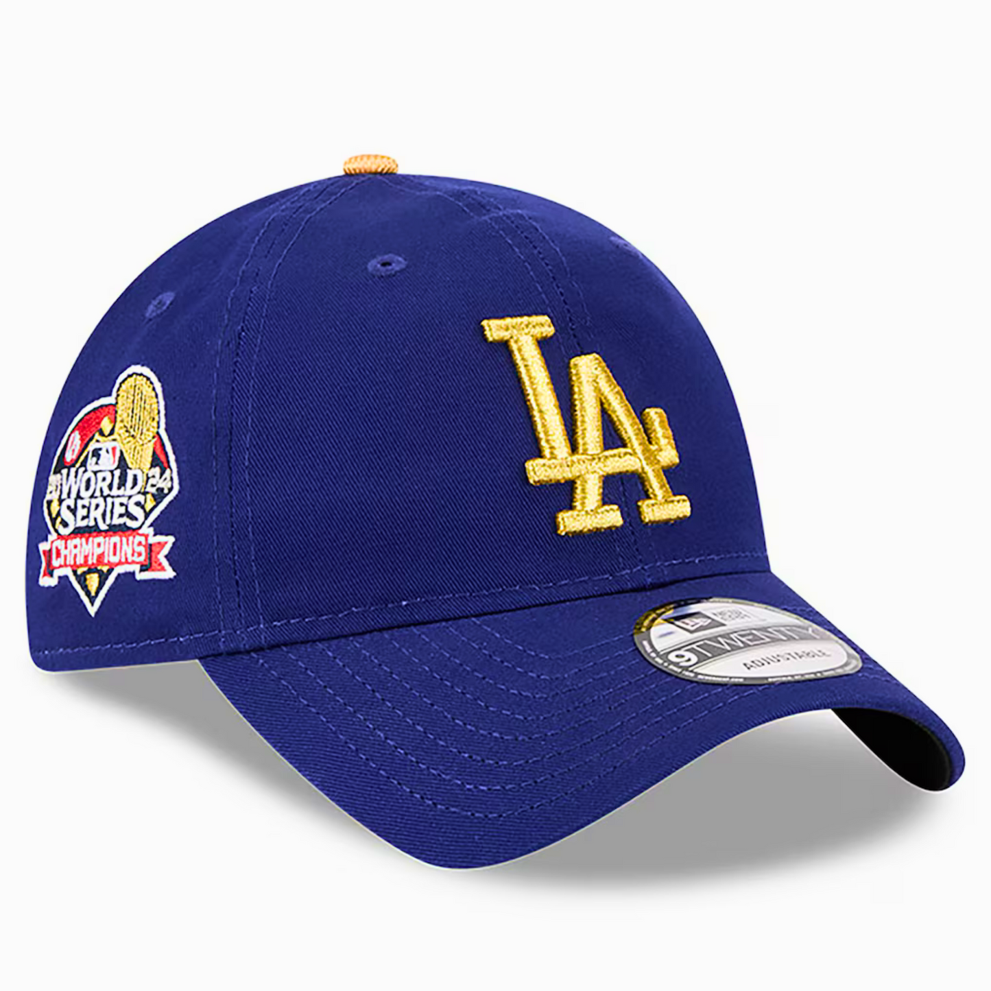 Men's Los Angeles Dodgers New Era Royal 2025 Gold Collection 9TWENTY Adjustable Hat