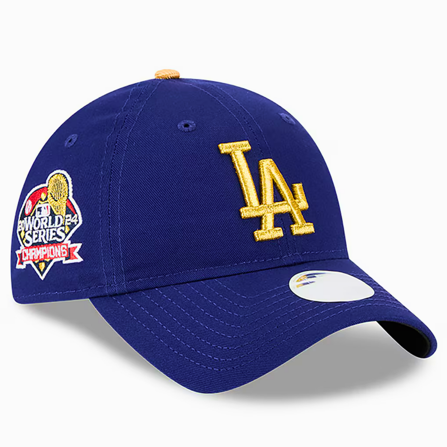 Women's Los Angeles Dodgers New Era Royal 2025 Gold Collection 9TWENTY Adjustable Hat