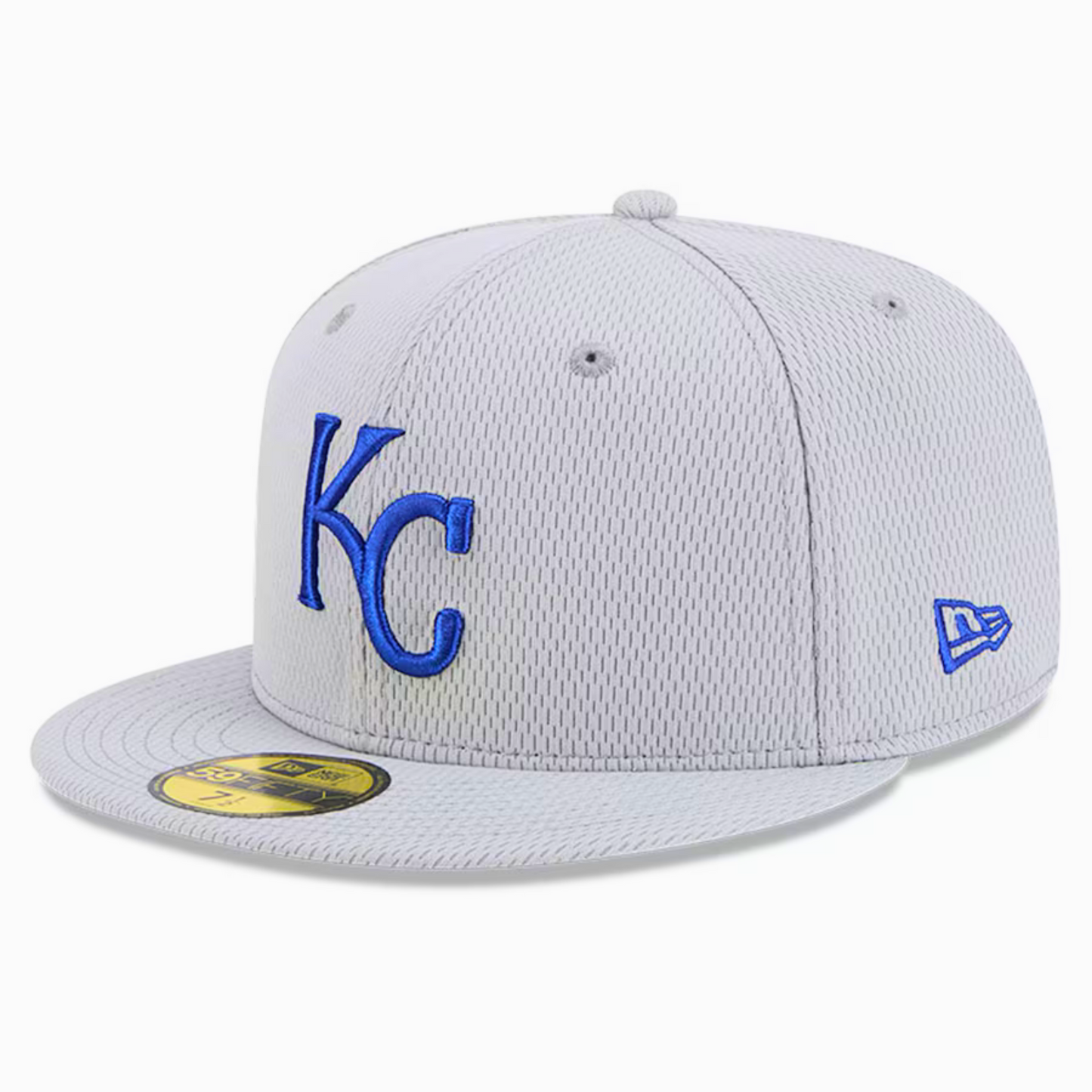Men's Kansas City Royals New Era Gray 2025 MLB Clubhouse 59FIFTY Fitted Hat