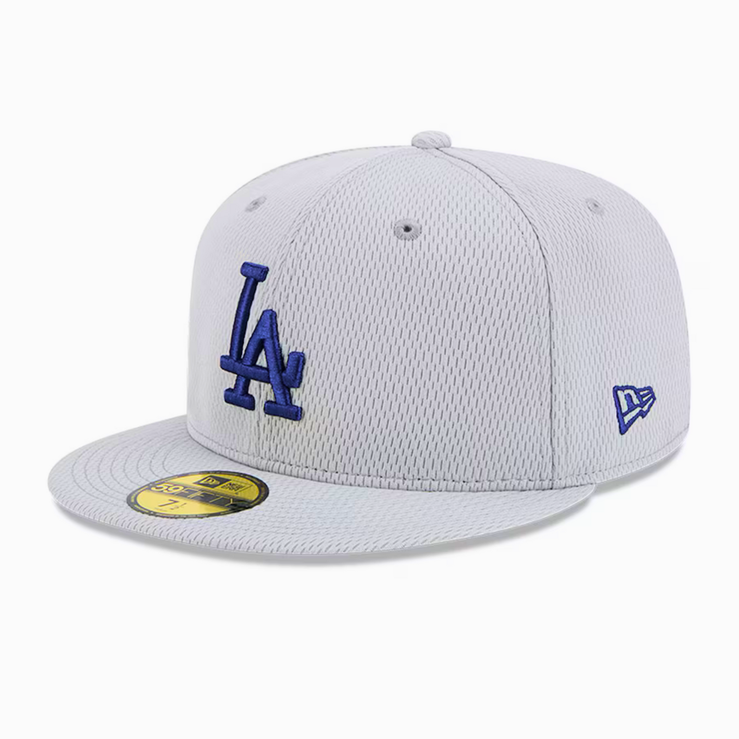 Men's Los Angeles Dodgers New Era Gray 2025 MLB Clubhouse 59FIFTY Fitted Hat