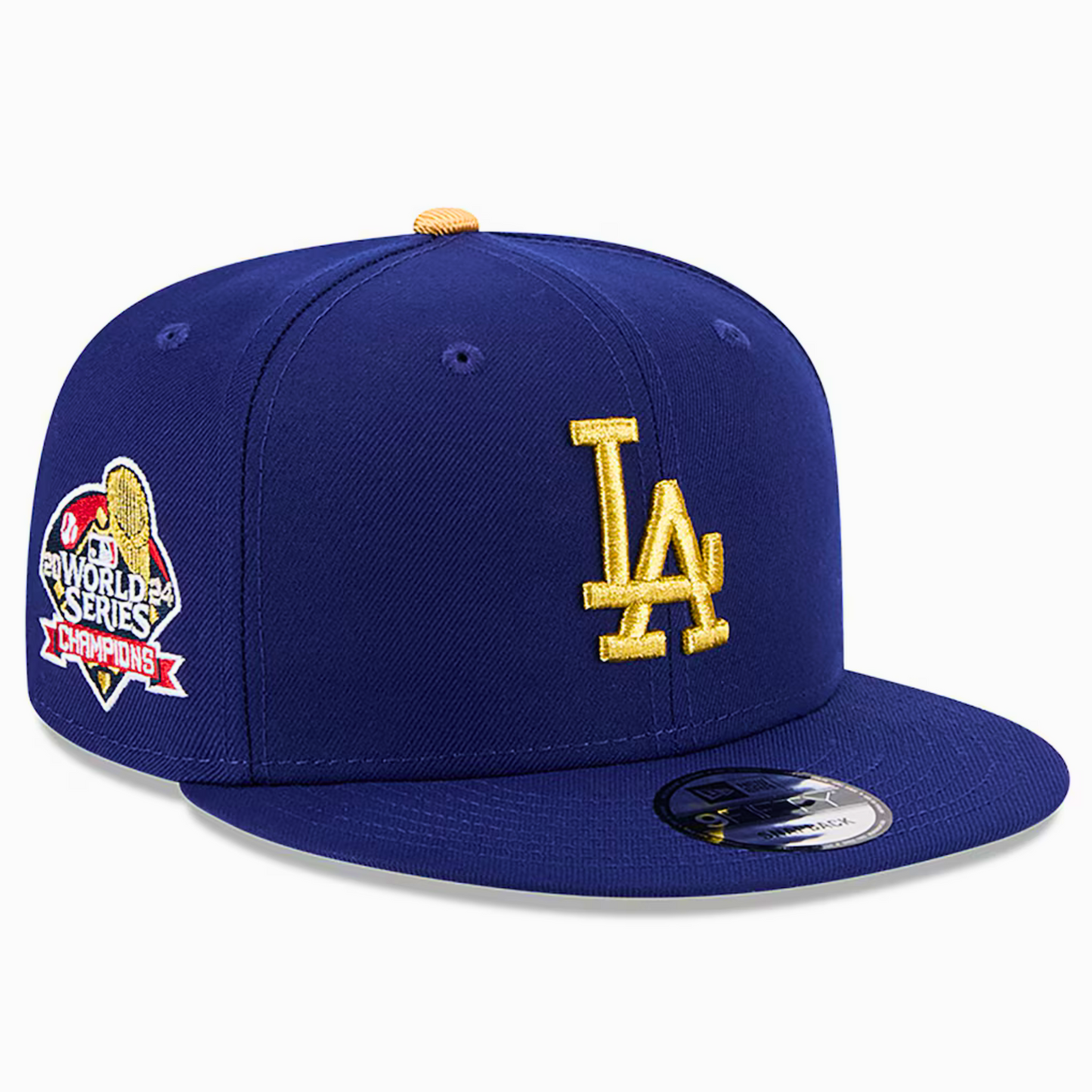 Men's Los Angeles Dodgers New Era Royal 2025 Gold Collection 9FIFTY Snapback Hat