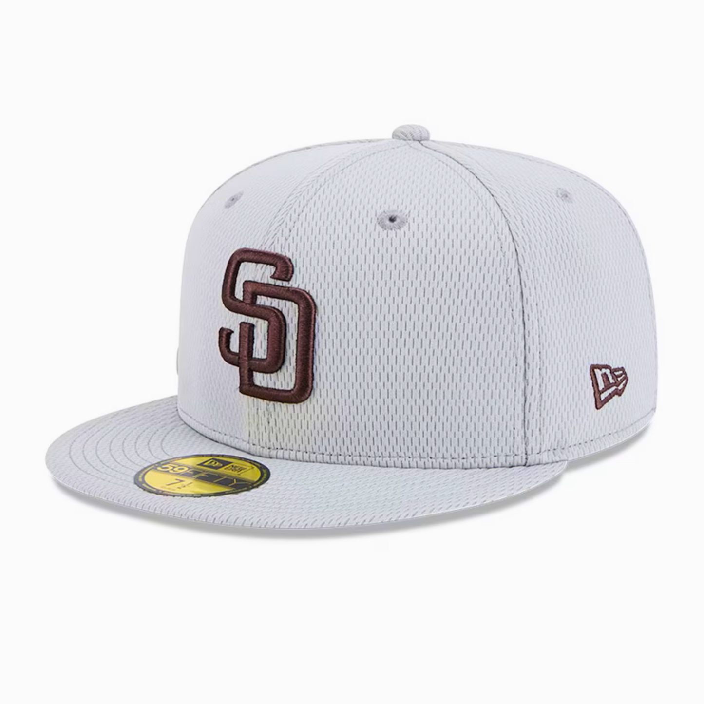 Men's San Diego Padres New Era Gray 2025 MLB Clubhouse 59FIFTY Fitted Hat