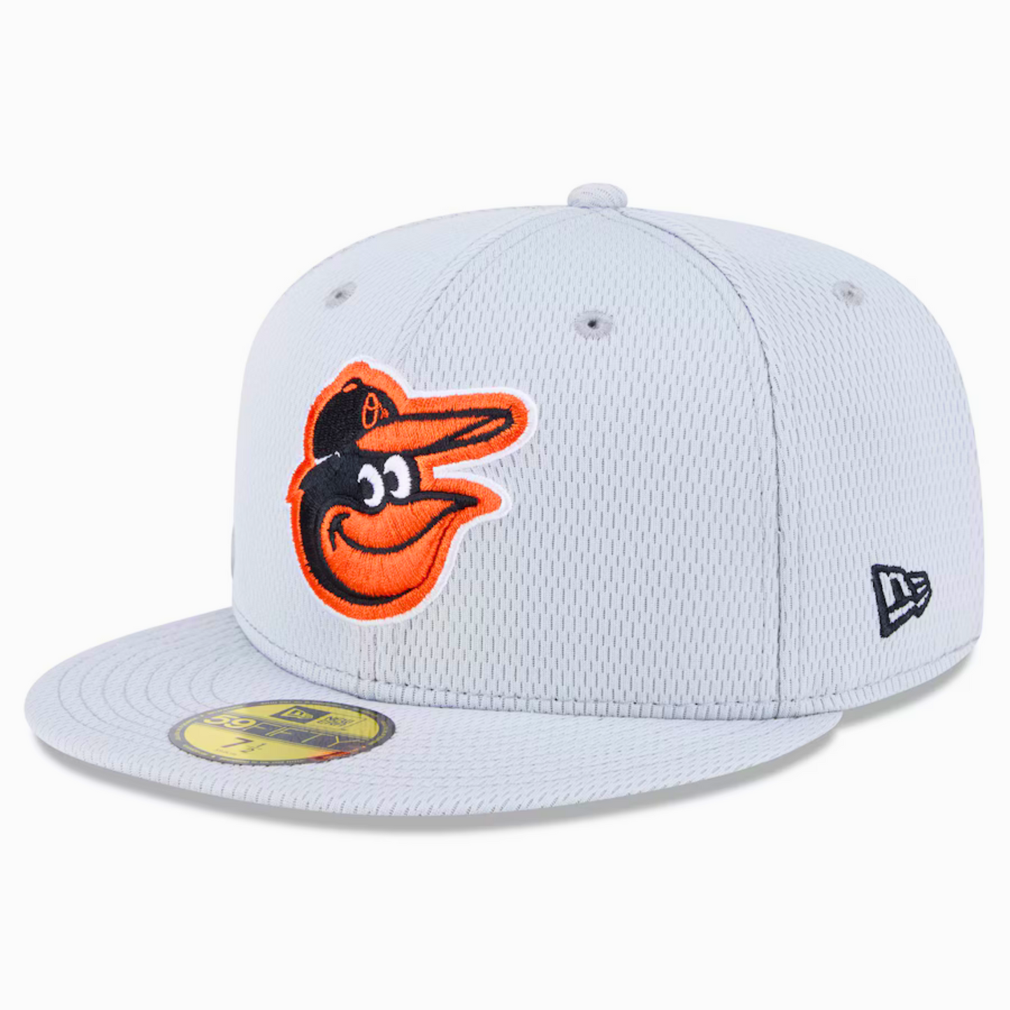 Men's Baltimore Orioles New Era Gray 2025 MLB Clubhouse 59FIFTY Fitted Hat