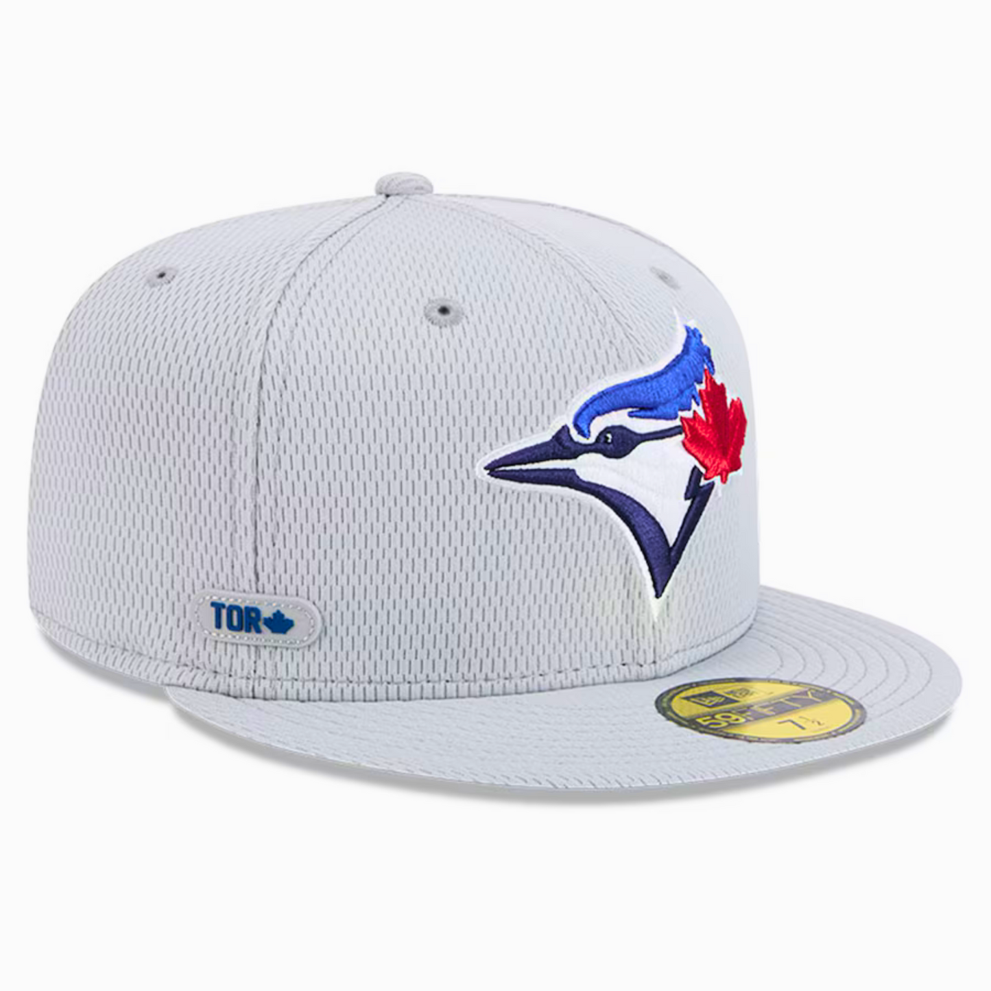 Men's Toronto Blue Jays New Era Gray 2025 MLB Clubhouse 59FIFTY Fitted Hat