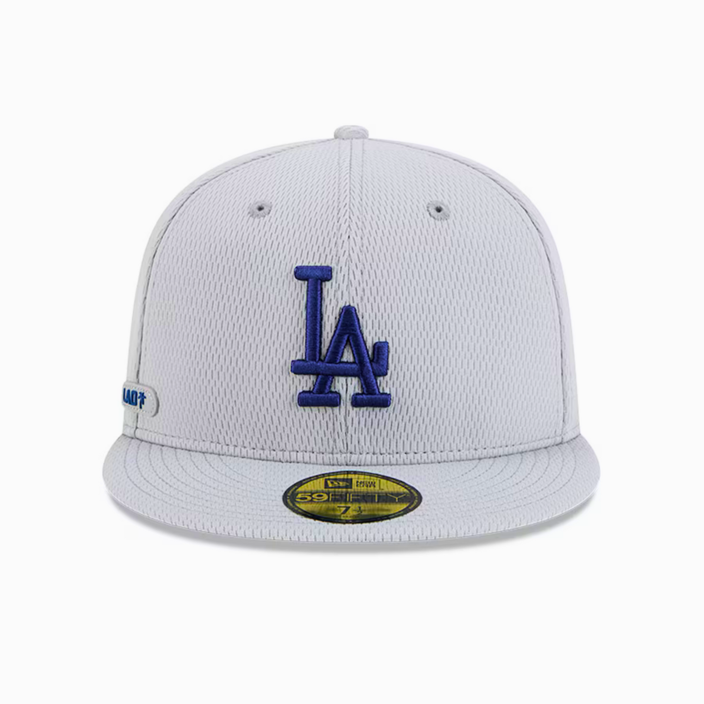 Men's Los Angeles Dodgers New Era Gray 2025 MLB Clubhouse 59FIFTY Fitted Hat