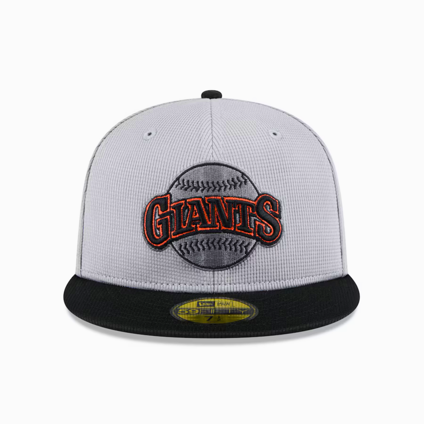 Men's San Francisco Giants New Era Gray/Black 2025 Batting Practice 59FIFTY Fitted Hat