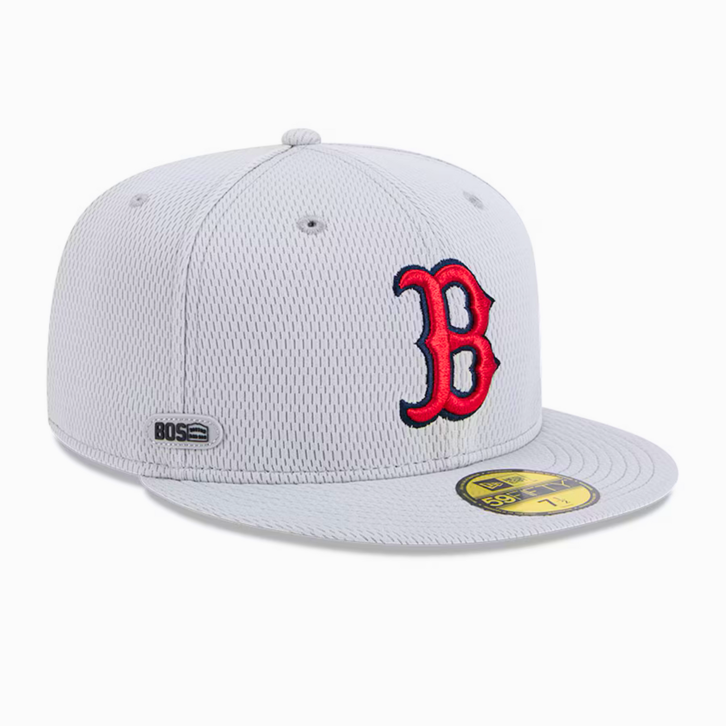Men's Boston Red Sox New Era Gray 2025 MLB Clubhouse 59FIFTY Fitted Hat