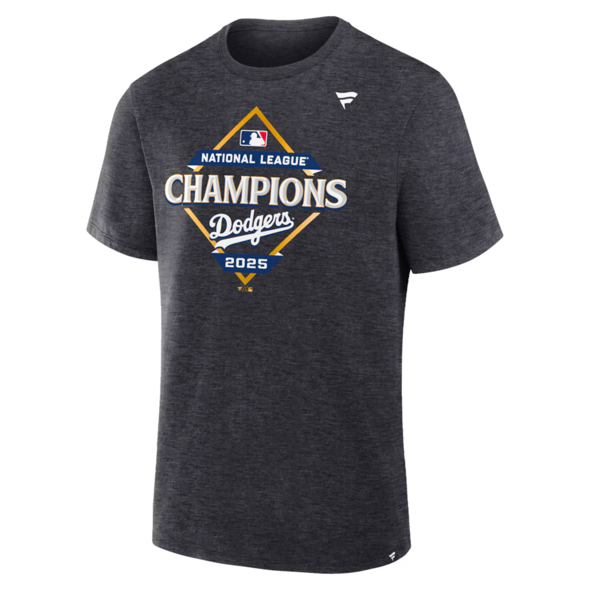Los Angeles Dodgers 2025 National League Champions Locker Room T-Shirt