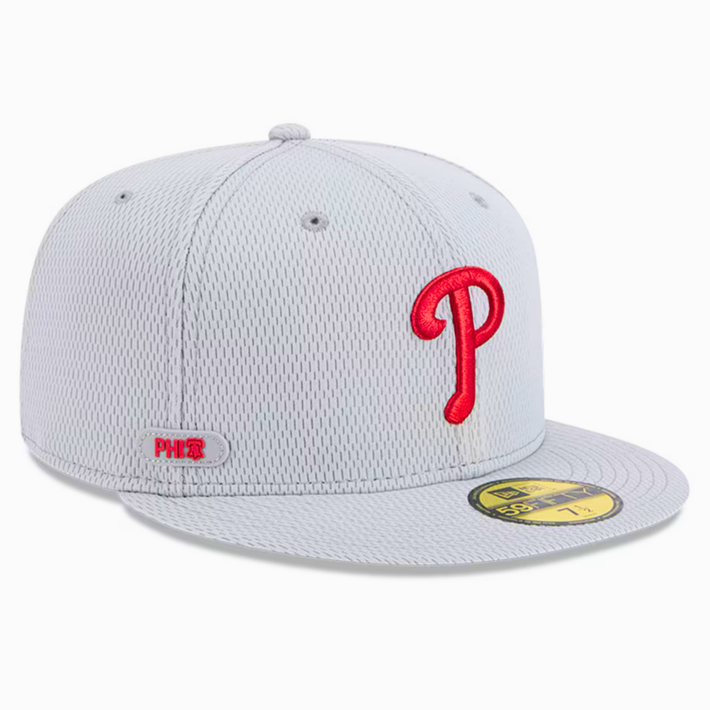 Men's Philadelphia Phillies New Era Gray 2025 MLB Clubhouse 59FIFTY Fitted Hat