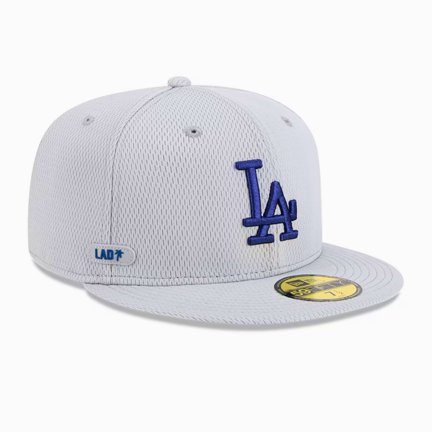 Men's Los Angeles Dodgers New Era Gray 2025 MLB Clubhouse 59FIFTY Fitted Hat
