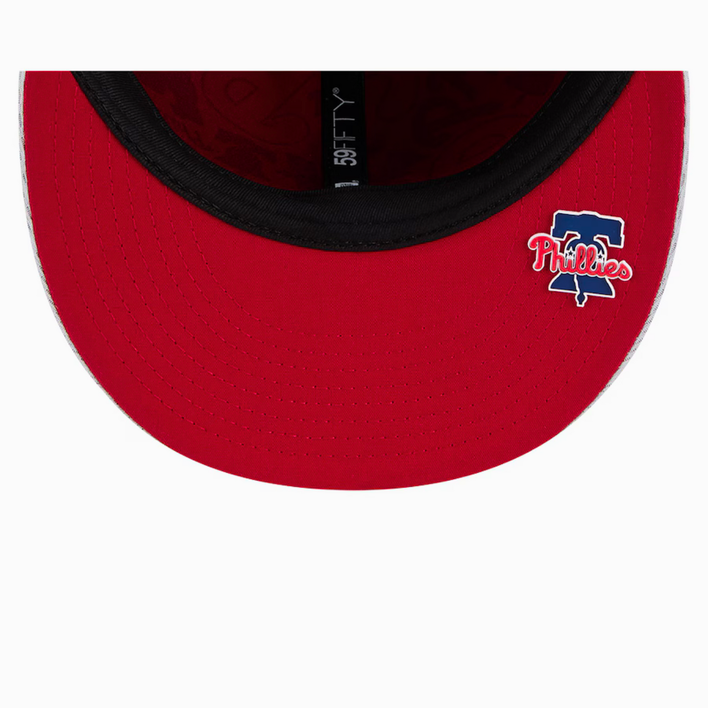 Men's Philadelphia Phillies New Era Gray 2025 MLB Clubhouse 59FIFTY Fitted Hat
