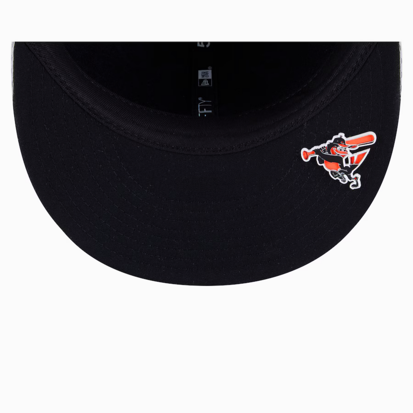 Men's Baltimore Orioles New Era Gray 2025 MLB Clubhouse 59FIFTY Fitted Hat