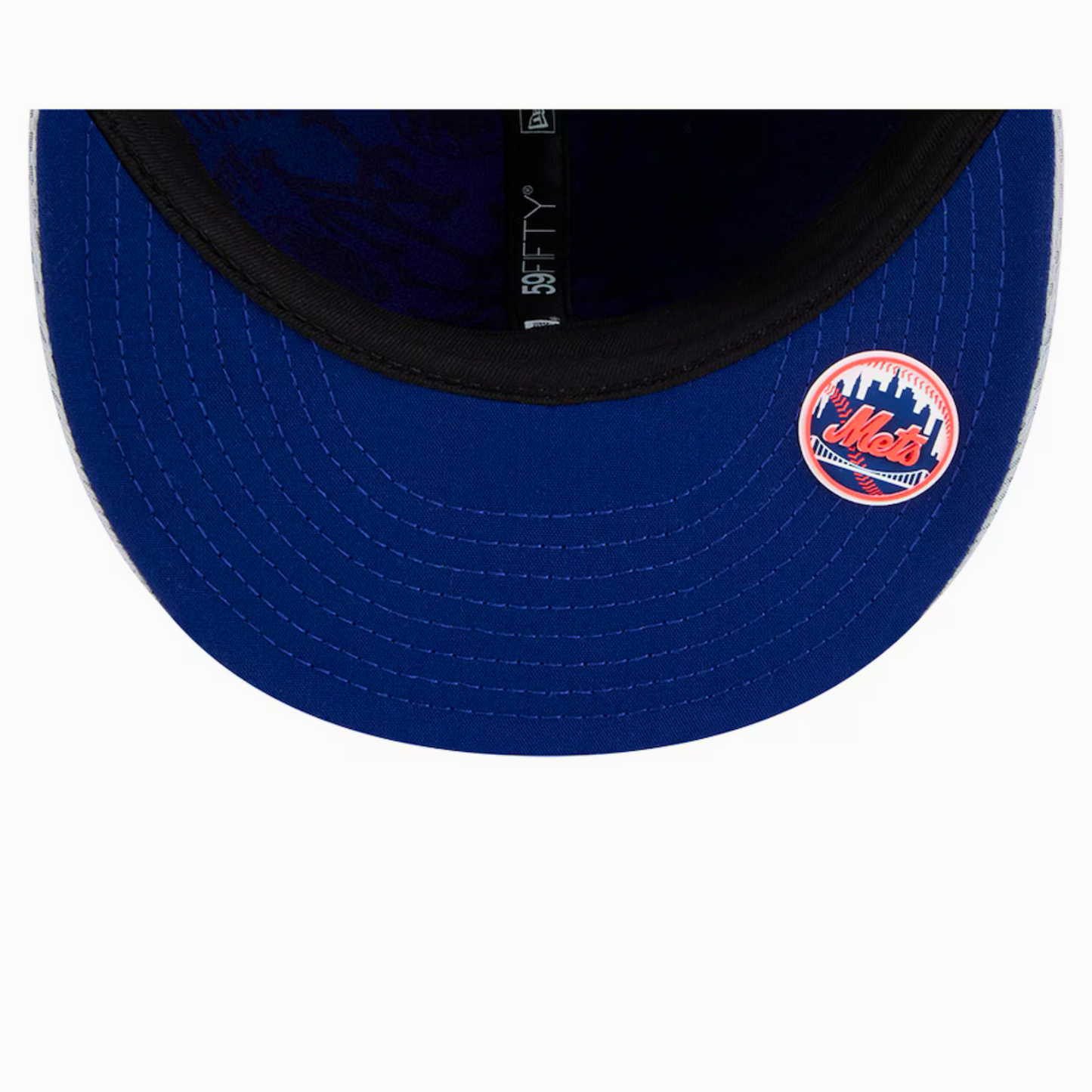 Men's New York Mets New Era Gray 2025 MLB Clubhouse 59FIFTY Fitted Hat
