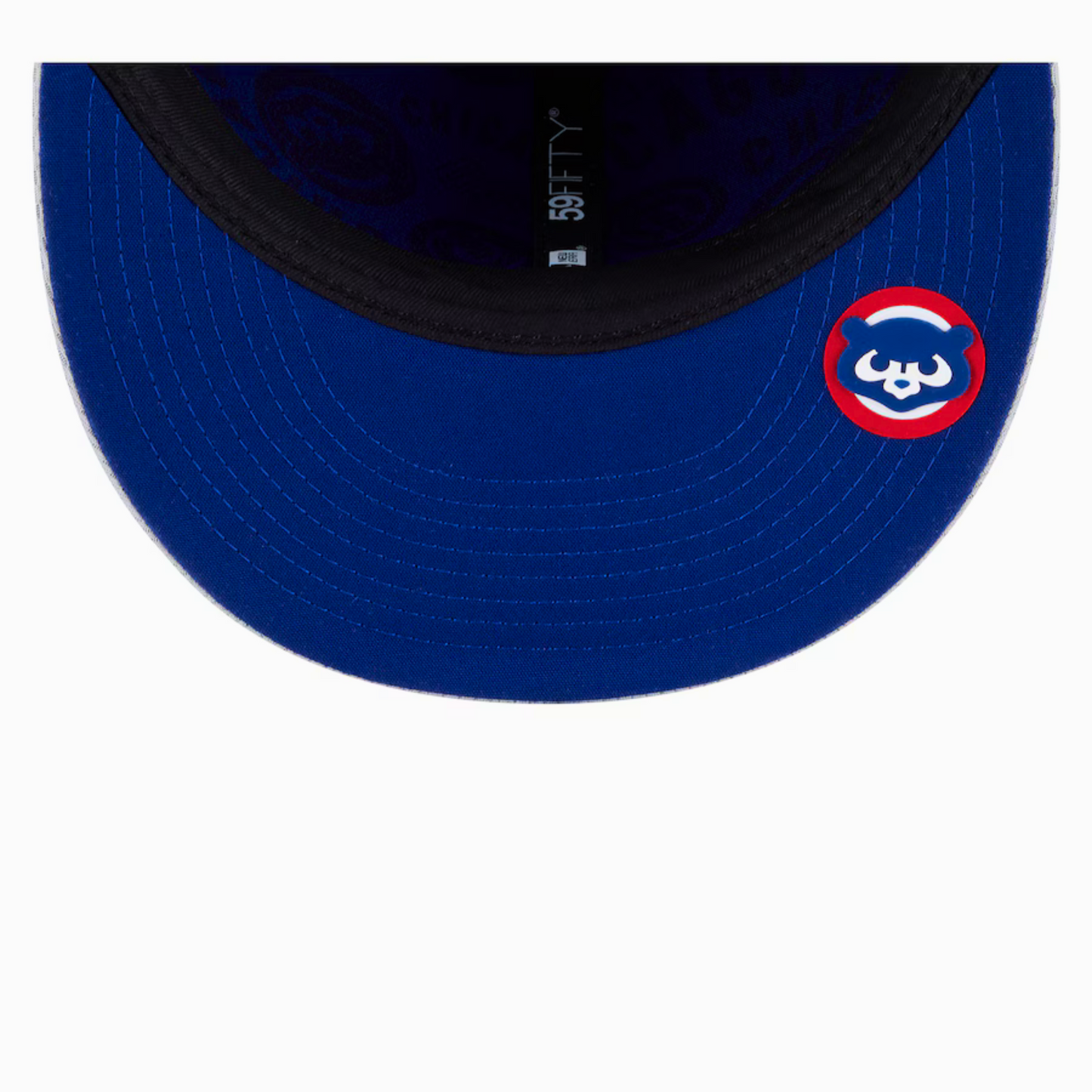 Men's Chicago Cubs New Era Gray 2025 MLB Clubhouse 59FIFTY Fitted Hat