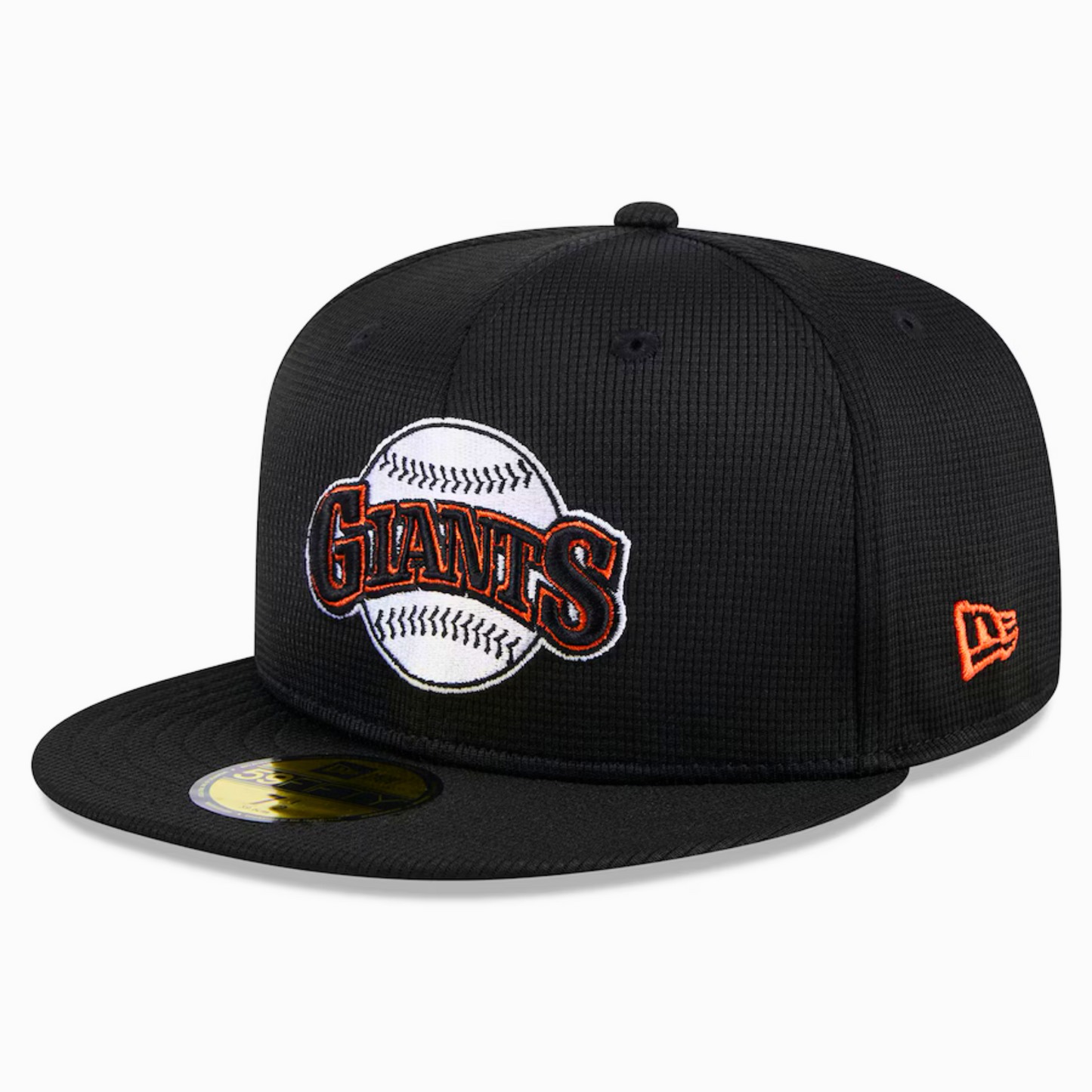 Men's San Francisco Giants New Era Black 2025 Batting Practice 59FIFTY Fitted Hat