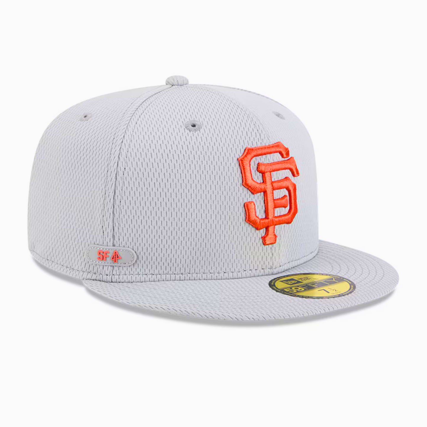 Men's San Francisco Giants New Era Gray 2025 MLB Clubhouse 59FIFTY Fitted Hat