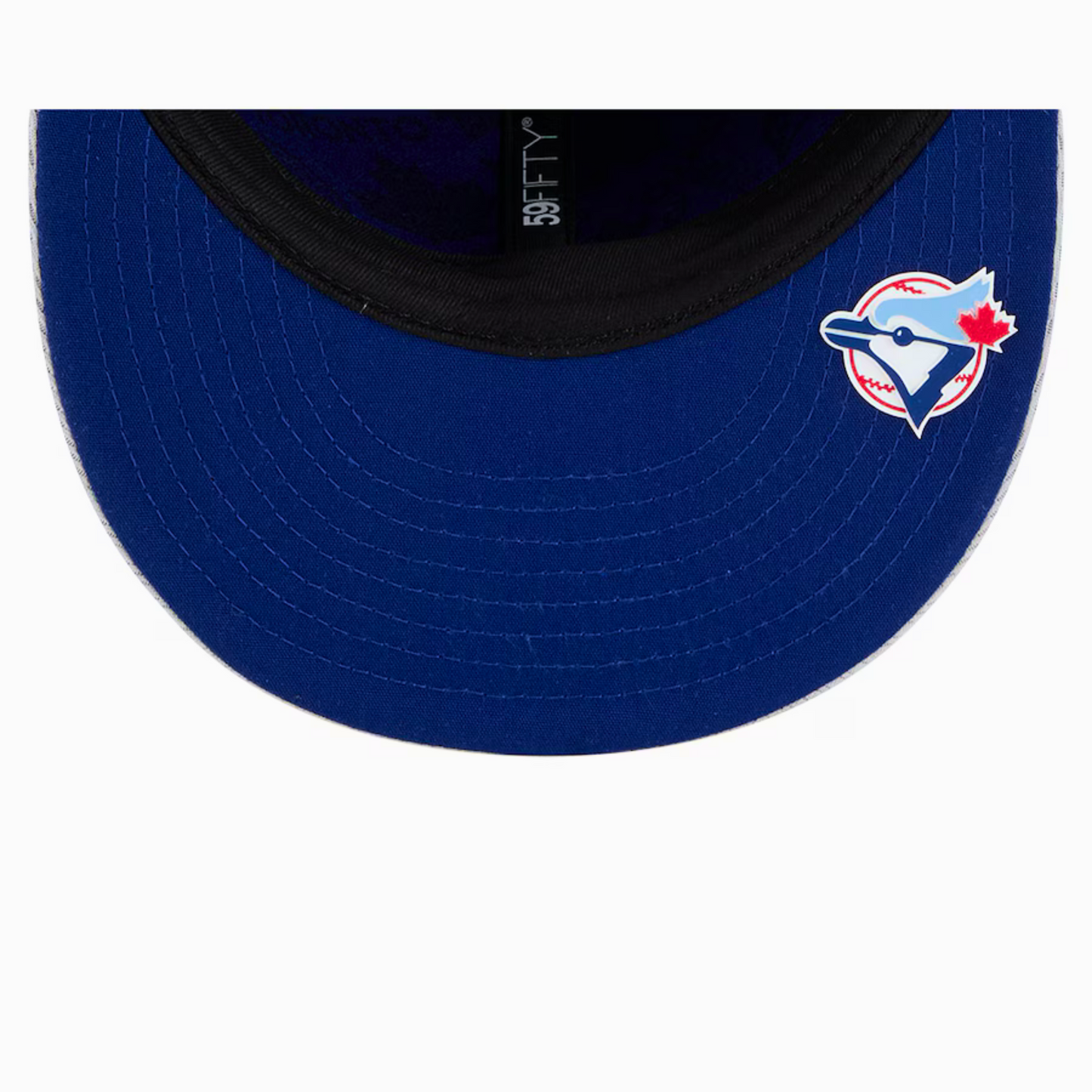 Men's Toronto Blue Jays New Era Gray 2025 MLB Clubhouse 59FIFTY Fitted Hat