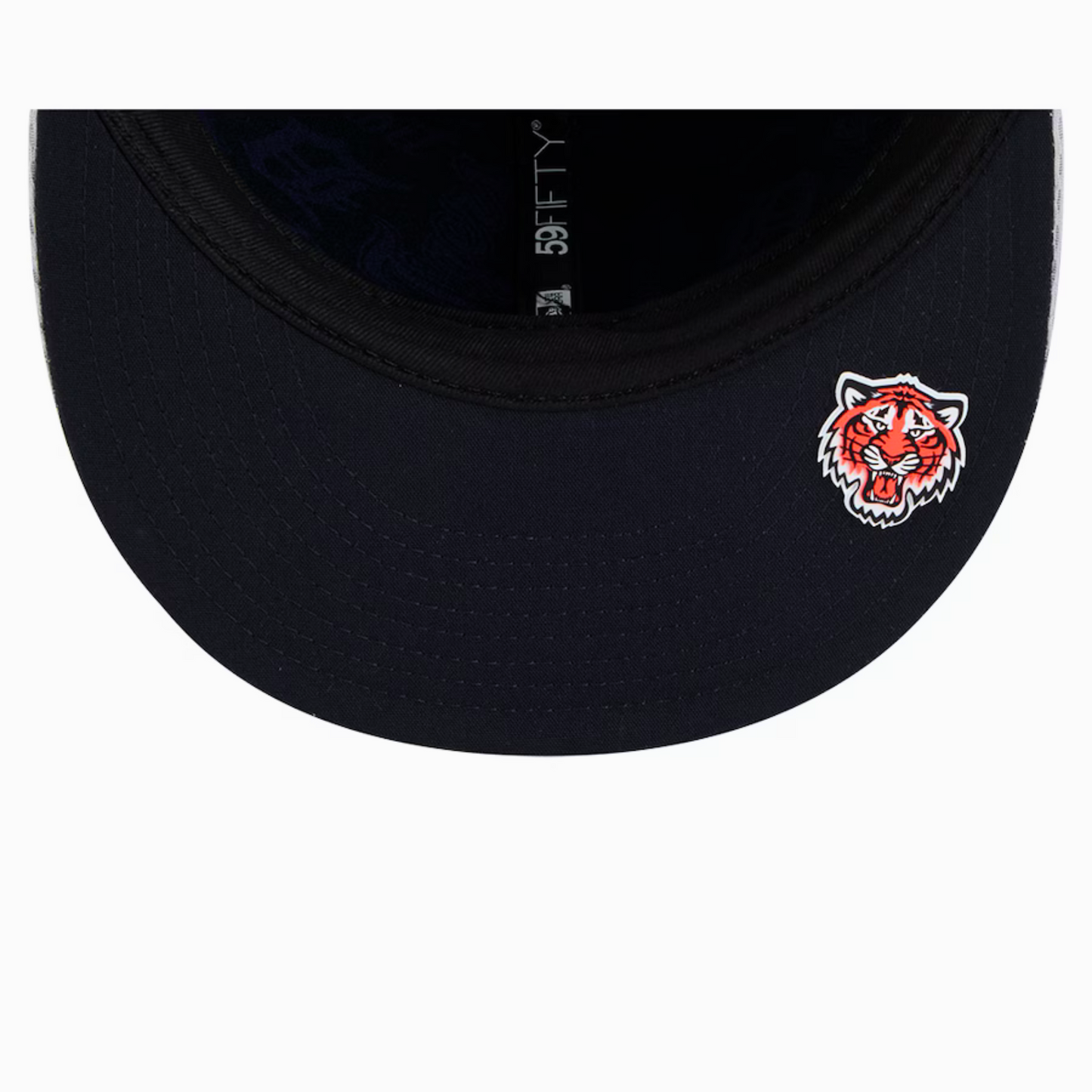 Men's Detroit Tigers New Era Gray 2025 MLB Clubhouse 59FIFTY Fitted Hat