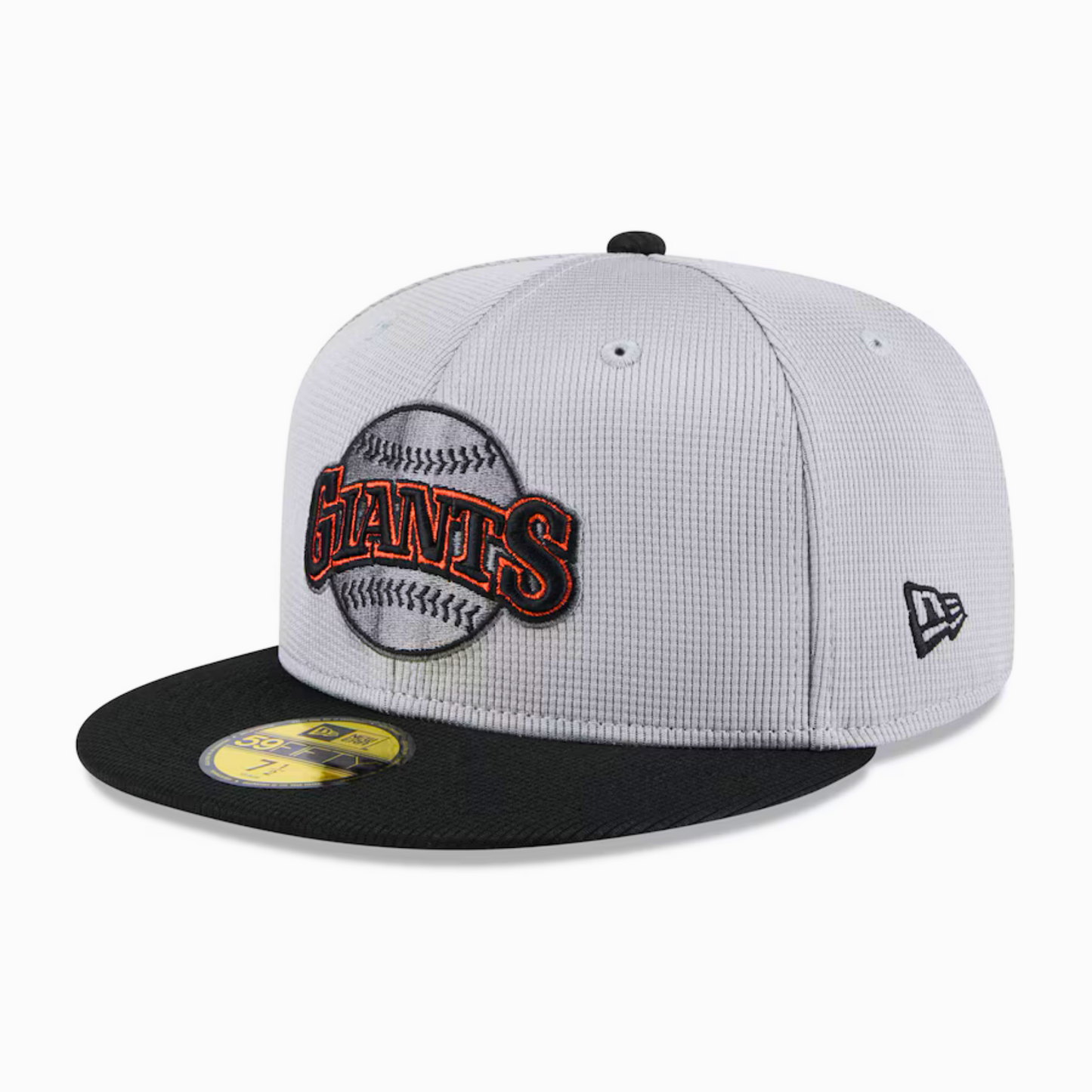 Men's San Francisco Giants New Era Gray/Black 2025 Batting Practice 59FIFTY Fitted Hat