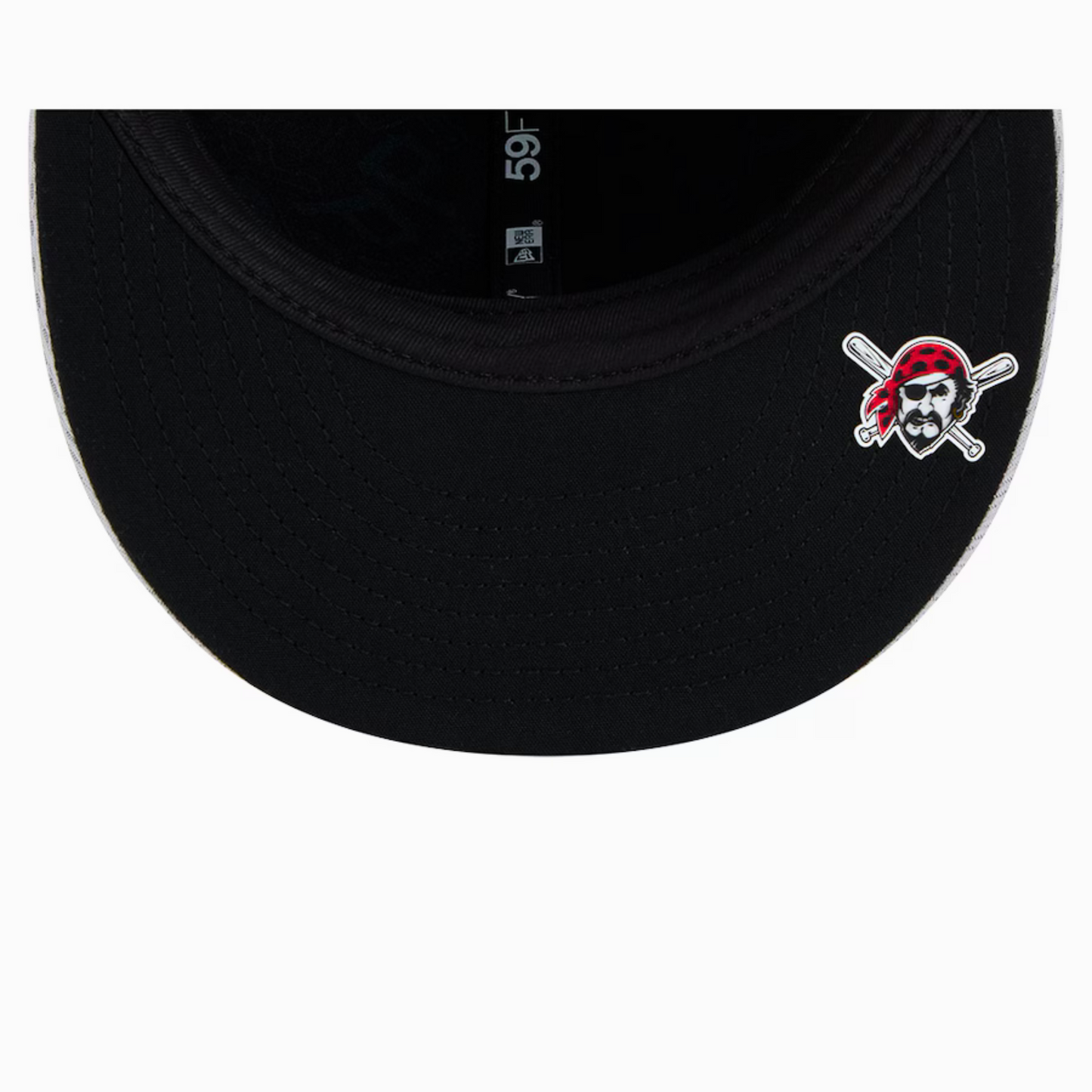 Men's Pittsburgh Pirates New Era Gray 2025 MLB Clubhouse 59FIFTY Fitted Hat