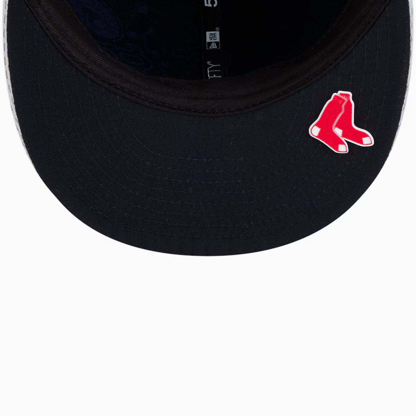 Men's Boston Red Sox New Era Gray 2025 MLB Clubhouse 59FIFTY Fitted Hat