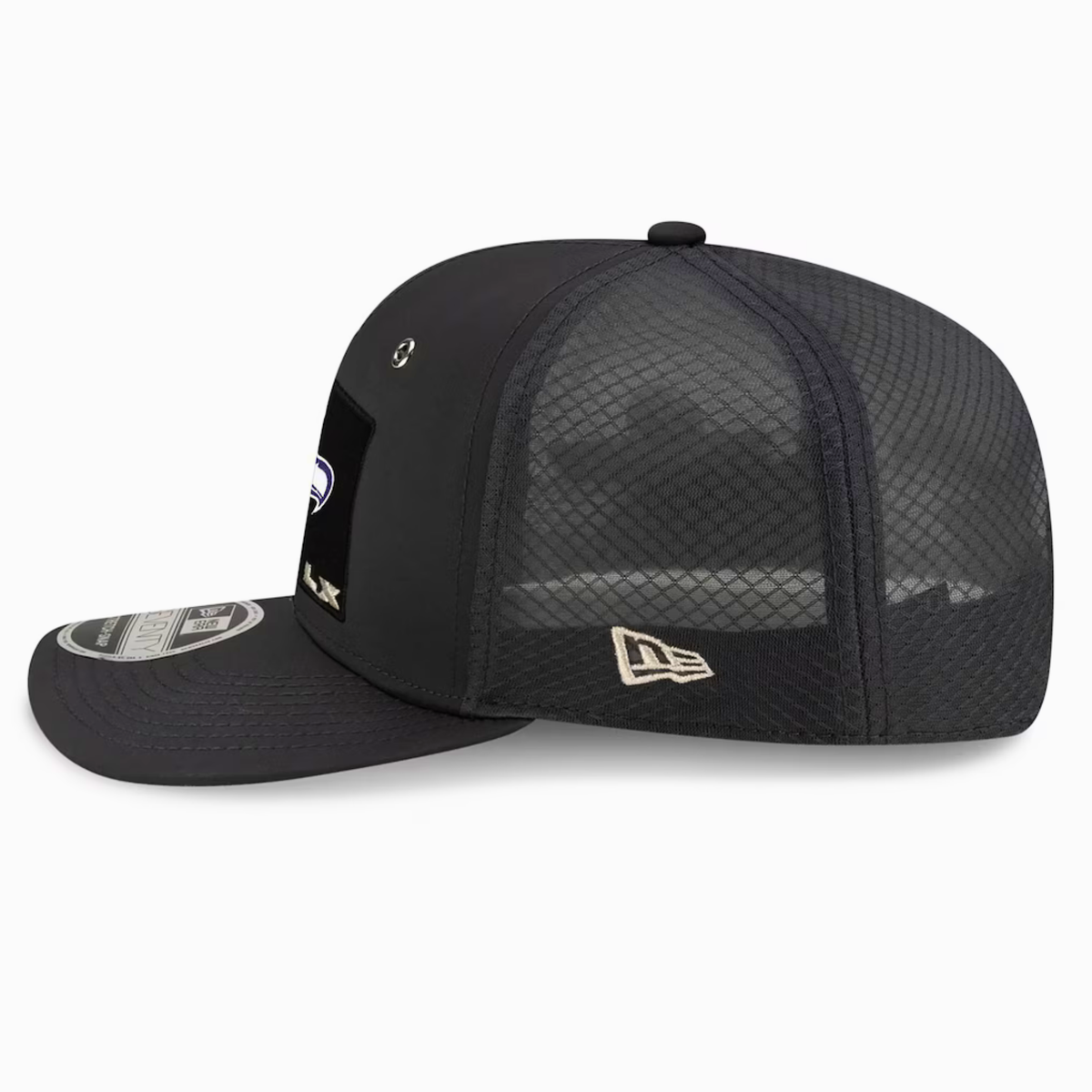 Men's New Era Charcoal Seattle Seahawks Super Bowl LX Opening Night 9SEVENTY Adjustable Hat
