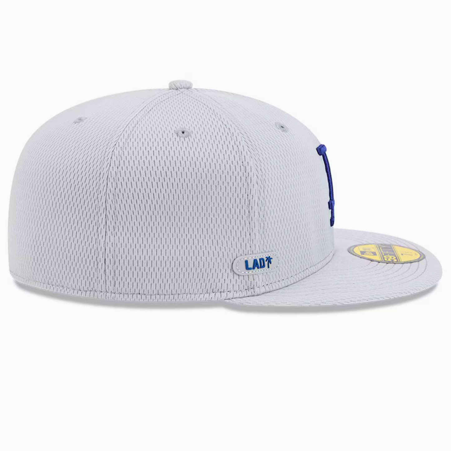 Men's Los Angeles Dodgers New Era Gray 2025 MLB Clubhouse 59FIFTY Fitted Hat