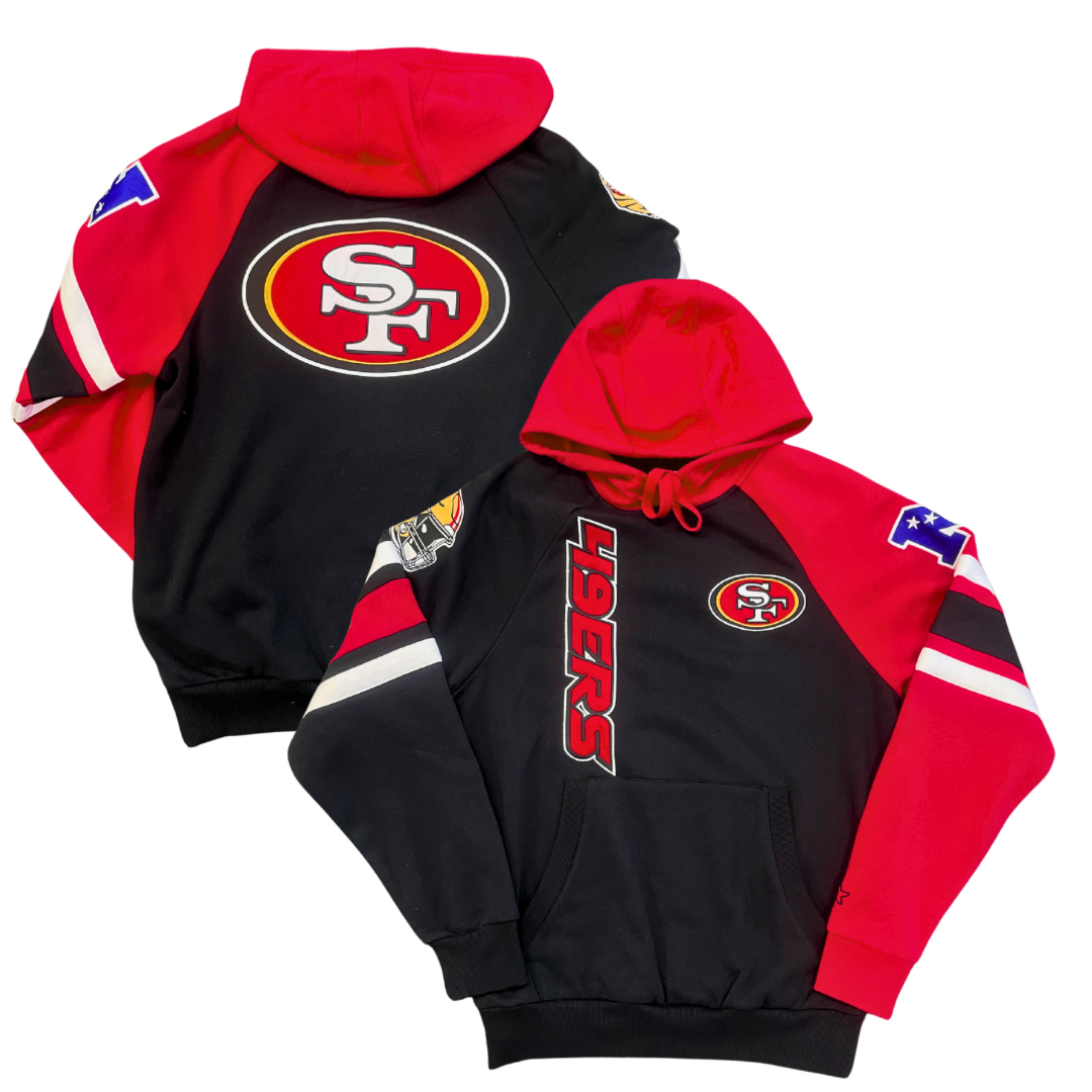 San Francisco 49ers Starter “Gauntlet” Hoodie – #1 Sports Fan San Francisco 49ers Starter “Gauntlet” Hoodie – #1 Sports Fan