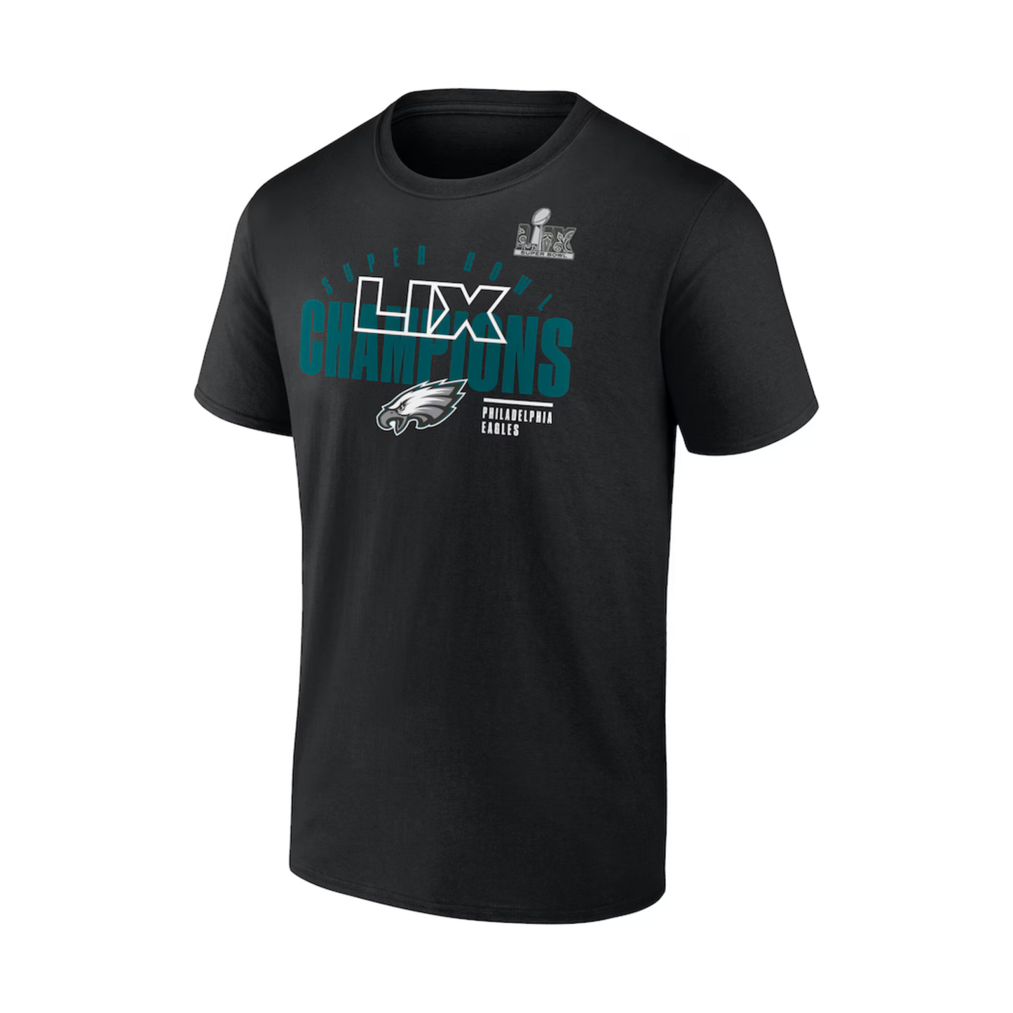 Men's Philadelphia Eagles Fanatics Black Super Bowl LIX Champions Legacy Iconic Victory T-Shirt