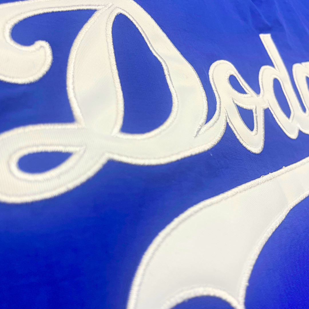 Los Angeles Dodgers Nylon Pullover Windbreaker by Mitchell & Ness