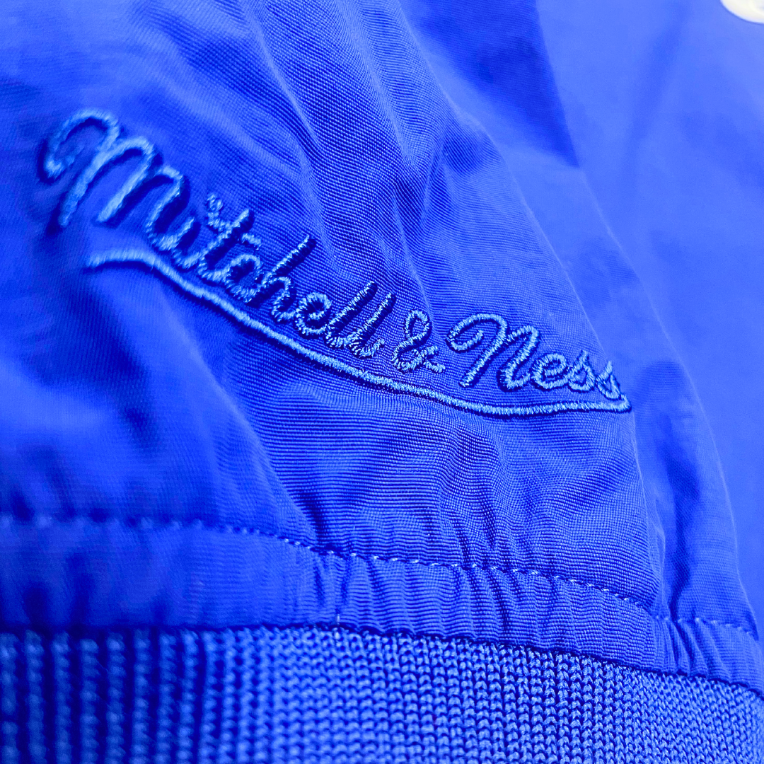 Los Angeles Dodgers Nylon Pullover Windbreaker by Mitchell & Ness