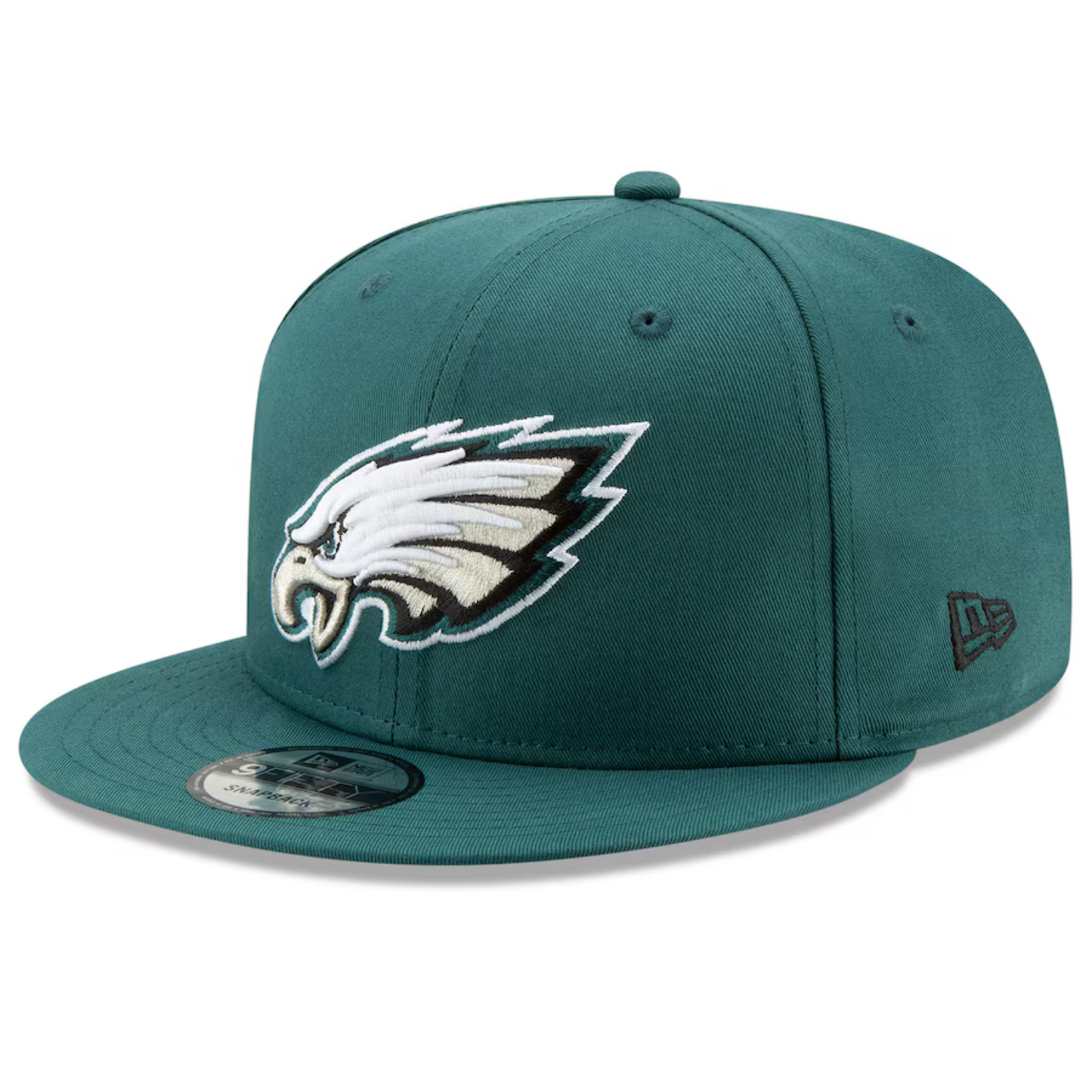 Men's New Era Midnight Green Philadelphia Eagles Super Bowl LIX Side Patch 9FIFTY Snapback Hat
