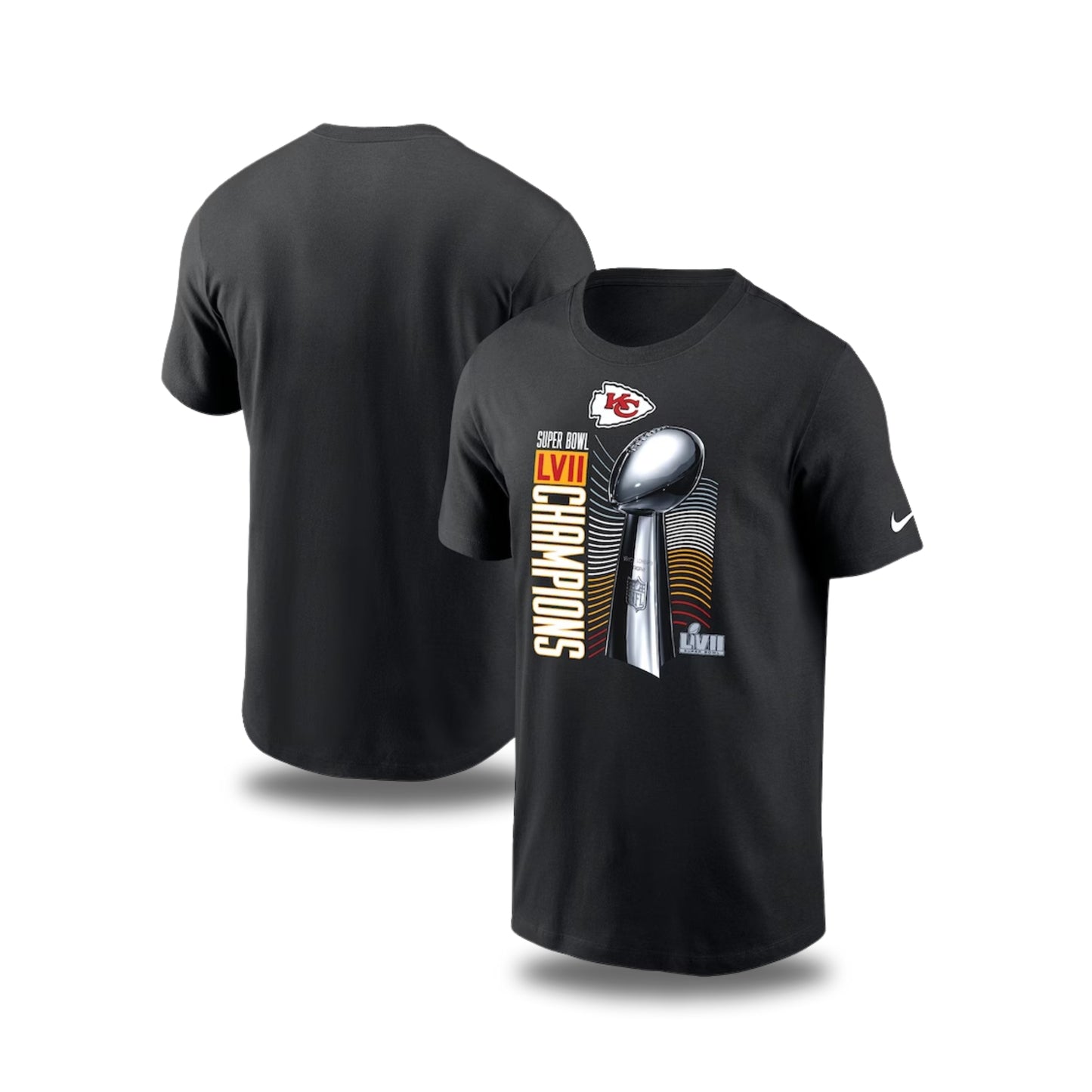 Kansas City Chiefs Trophy Collection Super Bowl Championship Mens T-shirt