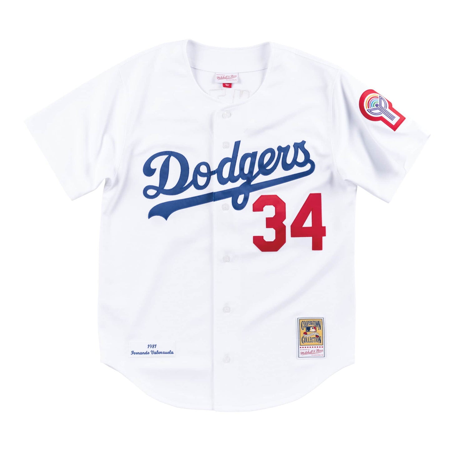 Fernando Valenzuela Authentic Mitchell & Ness Jersey