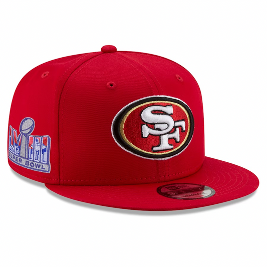 49ers 2023 Super Bowl LVIII Hat (Snapback)