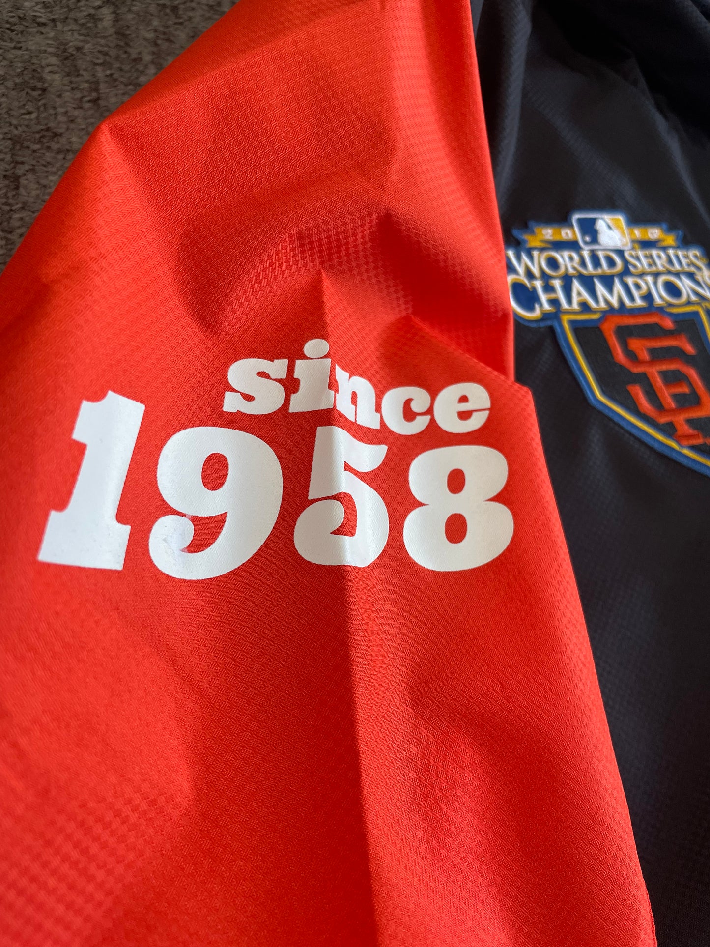 San Francisco Giants Mitchell & Ness Windbreaker