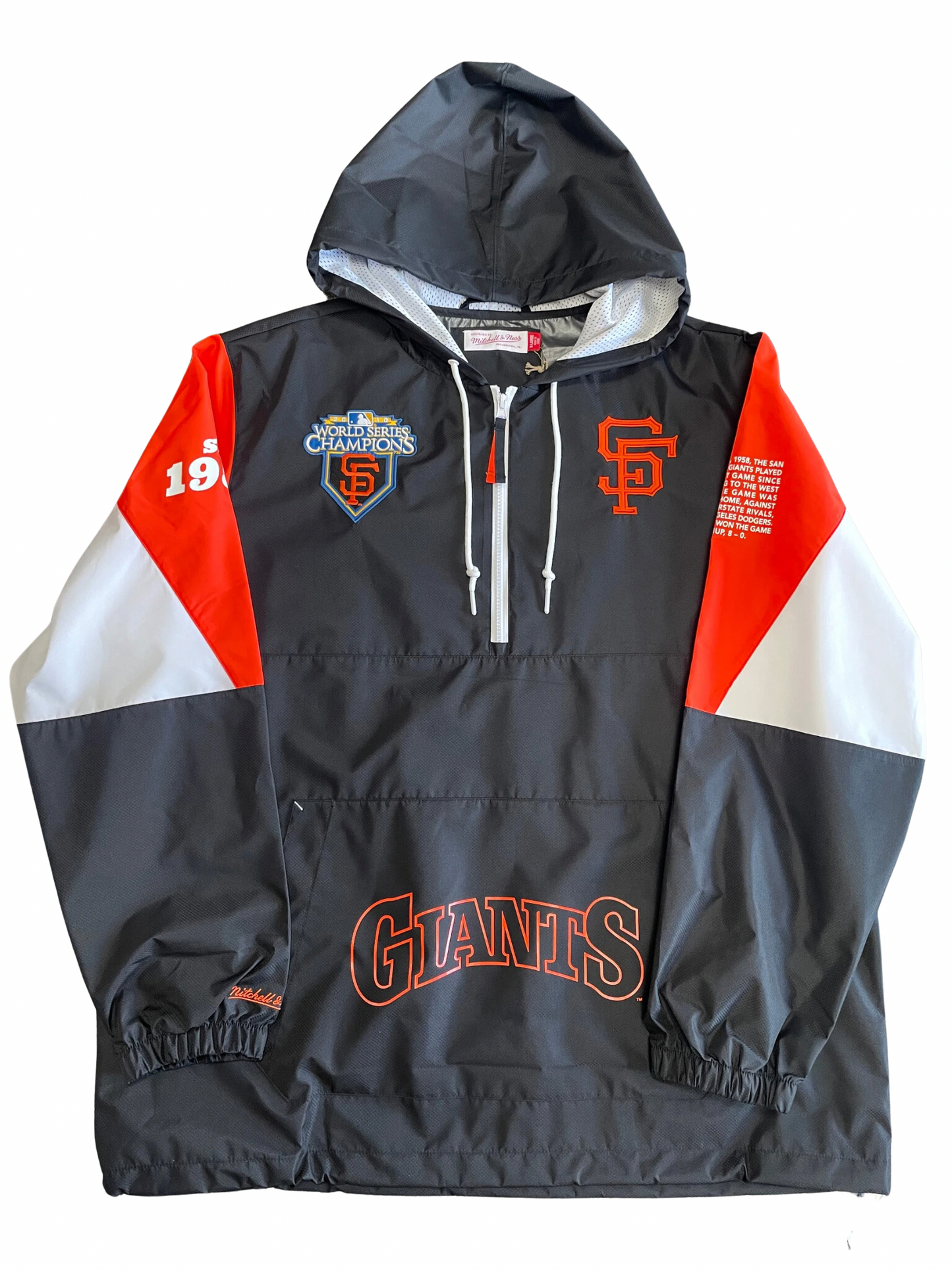 San Francisco Giants Mitchell & Ness Windbreaker