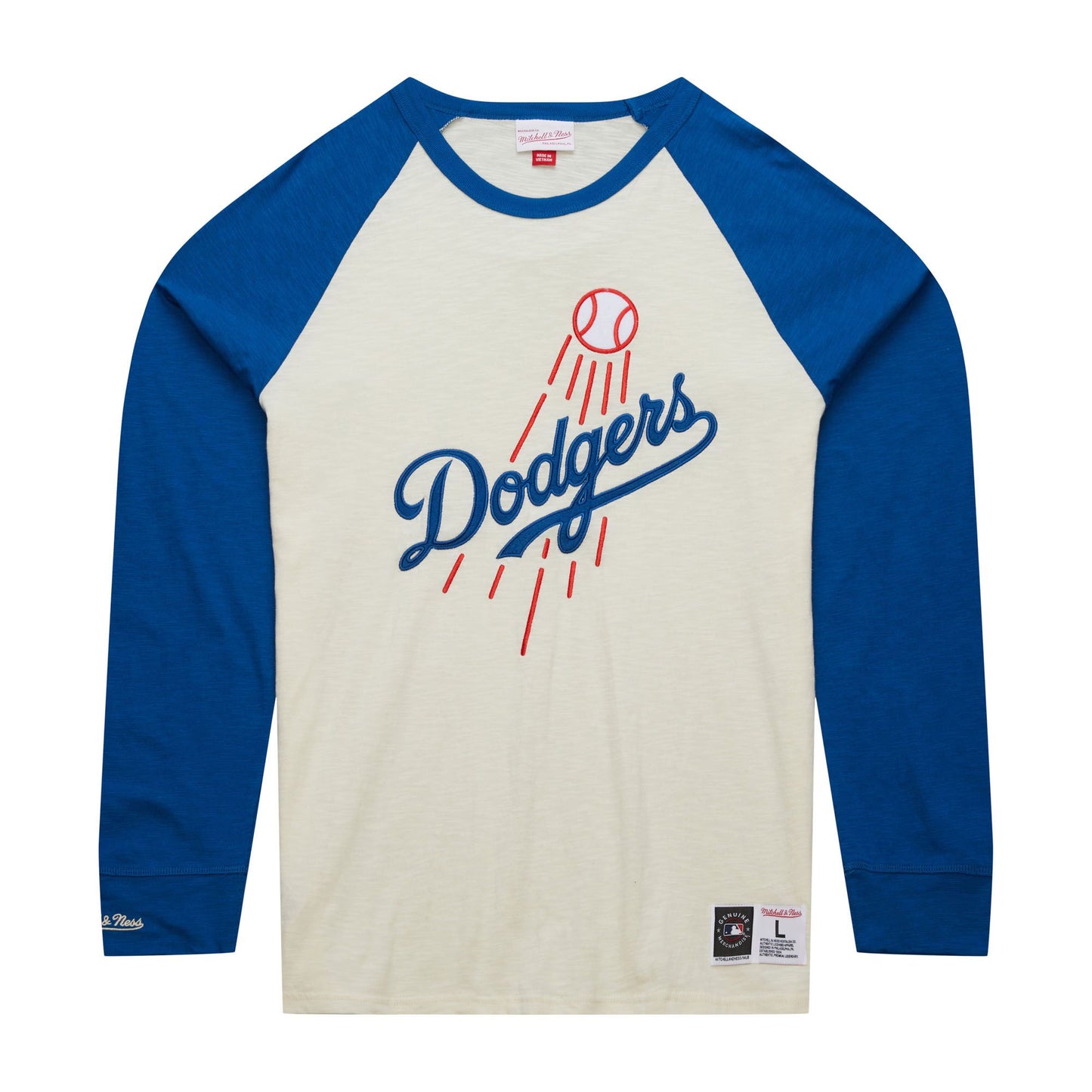 Legendary Slub LS Current Logo Los Angeles Dodgers Mitchell & Ness Long-Sleeve