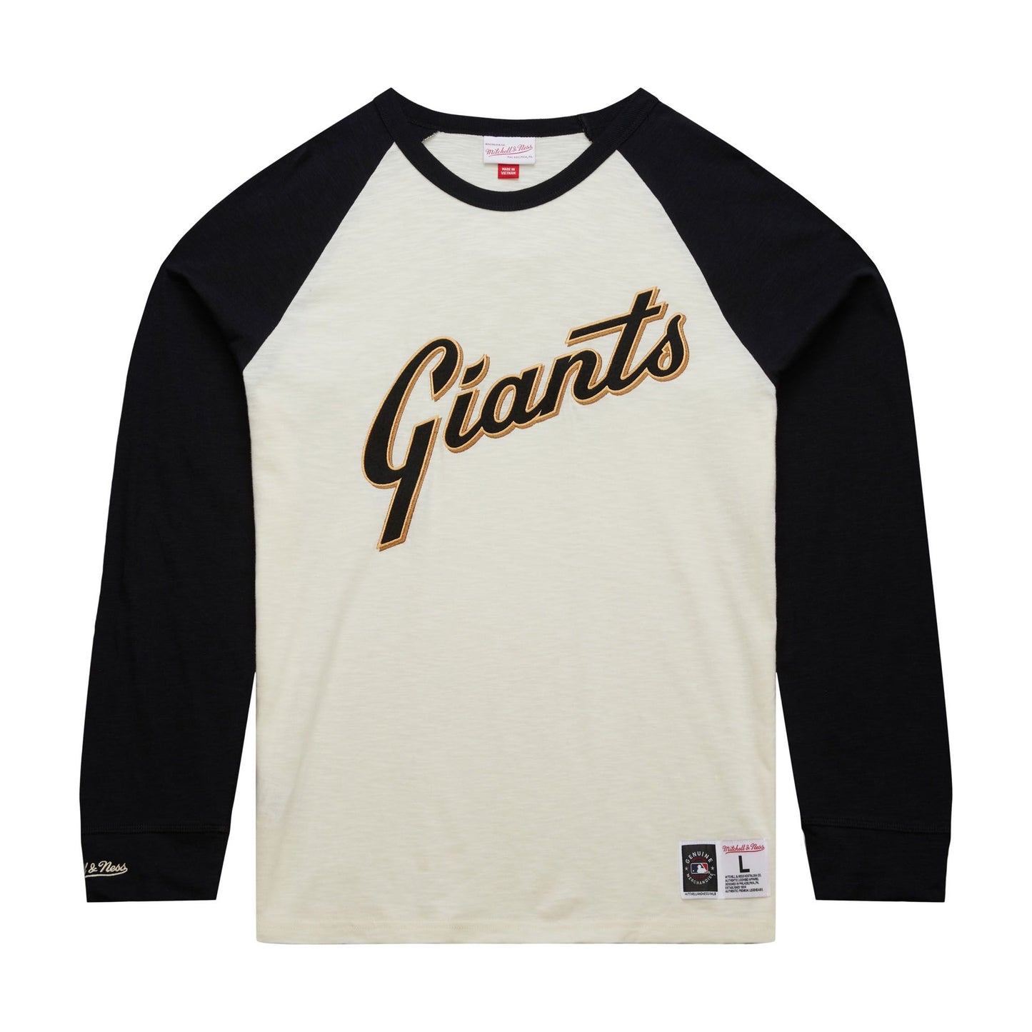 Legendary Slub LS Current Logo San Francisco Giants Mitchell & Ness Long-Sleeve