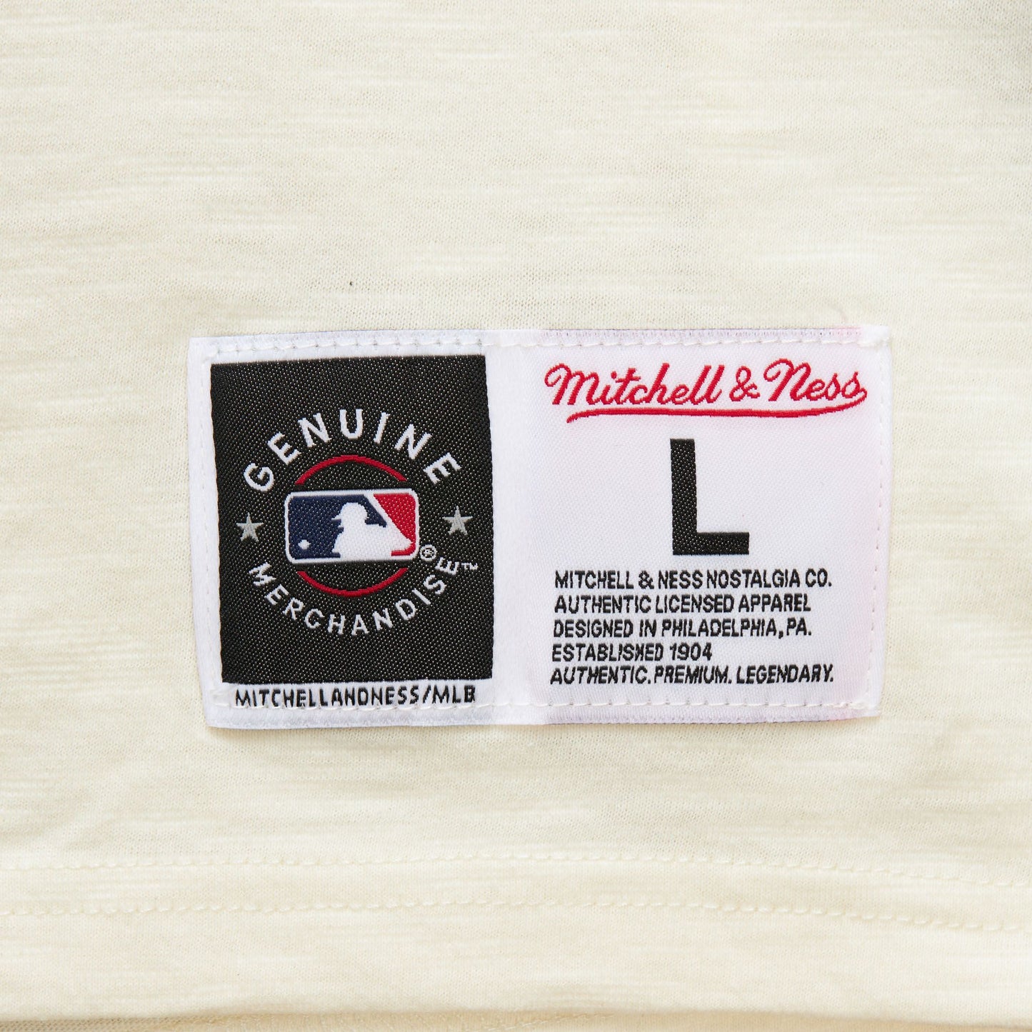 Legendary Slub LS Current Logo San Francisco Giants Mitchell & Ness Long-Sleeve