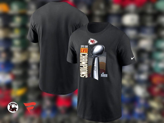 Kansas City Chiefs Trophy Collection Super Bowl Championship Mens T-shirt