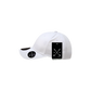 White H20 Resistant Adjustable Cap