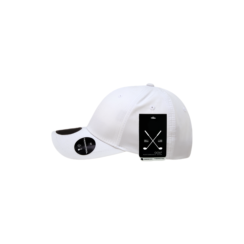 White H20 Resistant Adjustable Cap