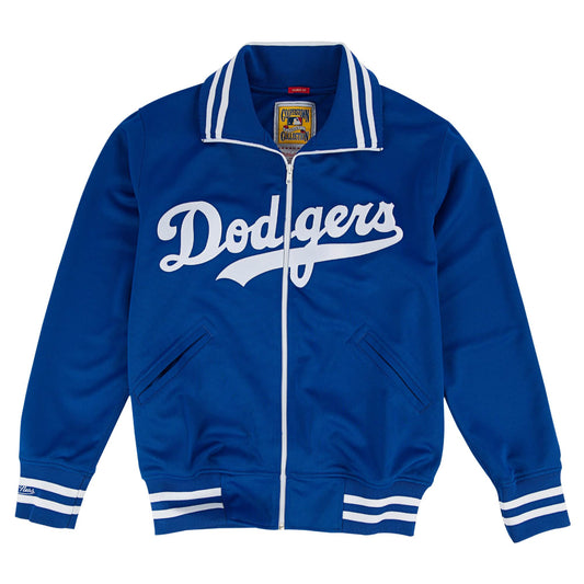 Los Angeles Dodgers Mitchell & Ness Throwback Track Jacket