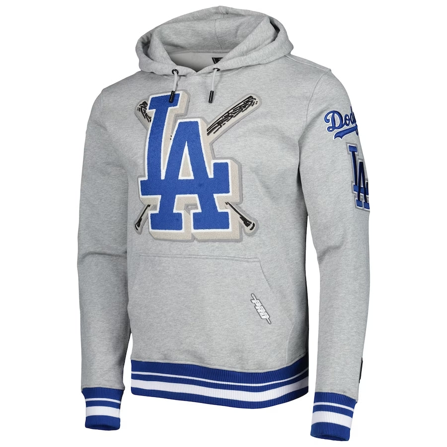 Men's Los Angeles Dodgers Mitchell & Ness Heathered Gray