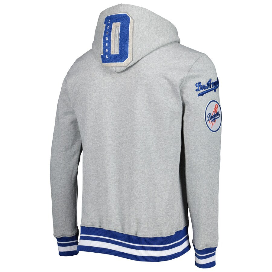 Dodgers Grey Pro Standard Pull-over Hoodie