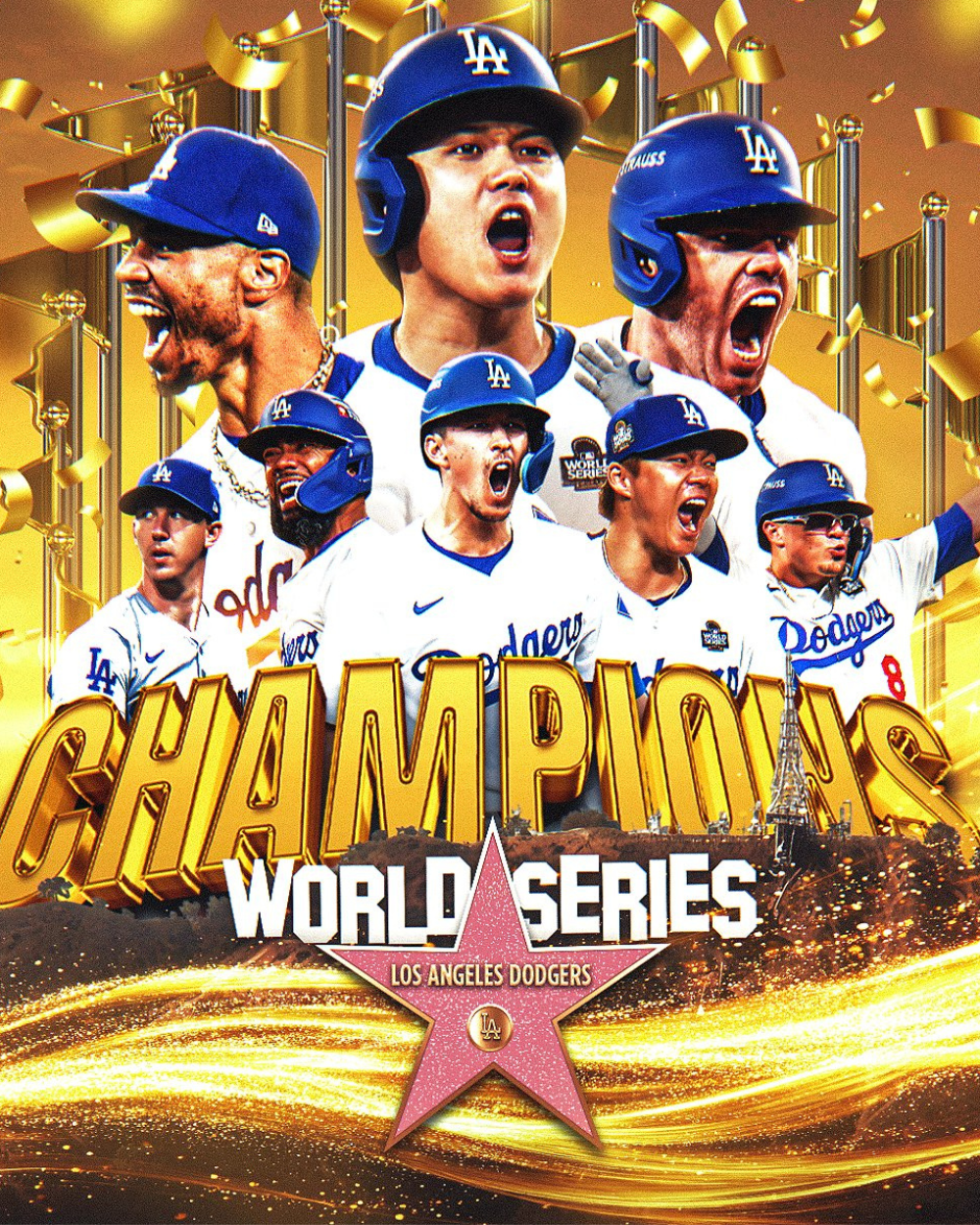 Los Angeles Dodgers Gold Collection