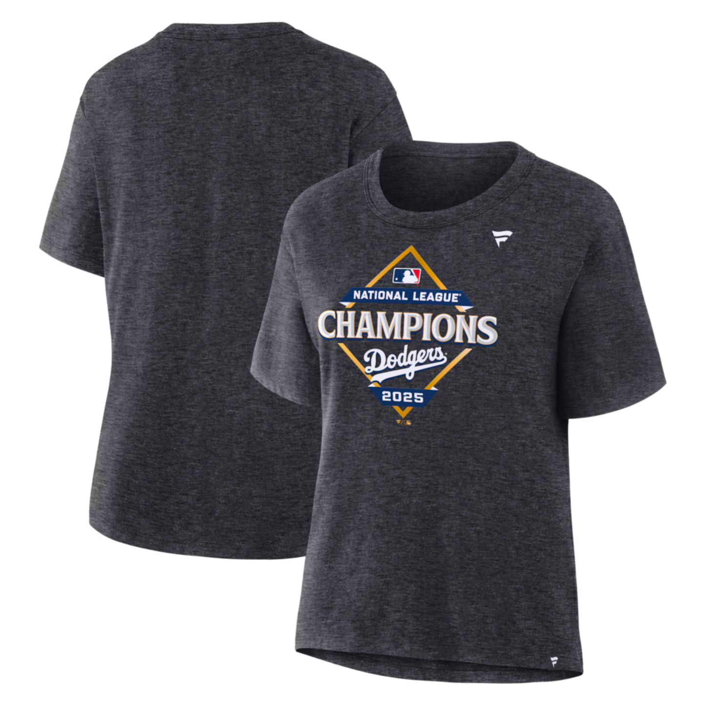 Women's Los Angeles Dodgers 2025 National League Champions Locker Room T-Shirt